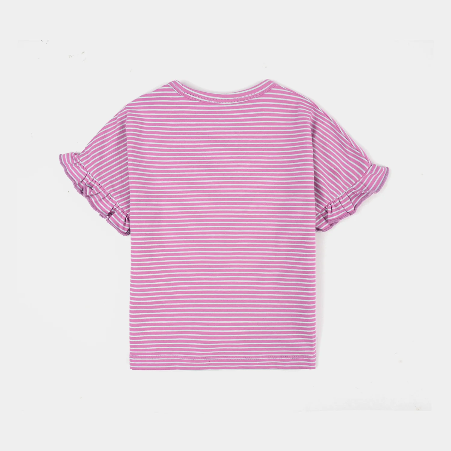 Infant Girls Yard dyed Jersey T-Shirt BLOOM - PURPLE - Image 5