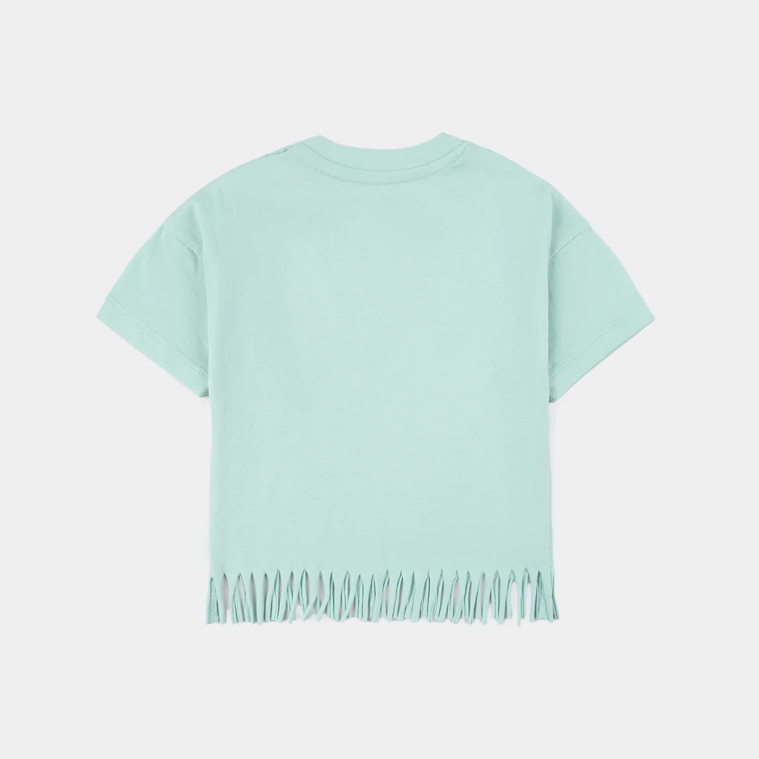 Infant Girls Jersey/Terry T-Shirt (Ice Cream) - Green - Image 5