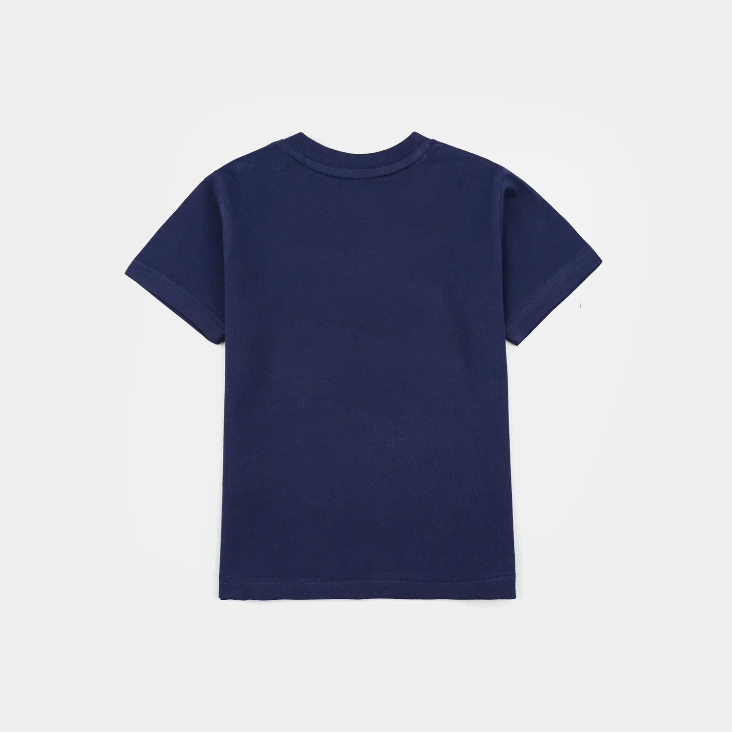 Infant Girls Jersey/Terry T-Shirt (Marie) - Navy Blue - Image 4