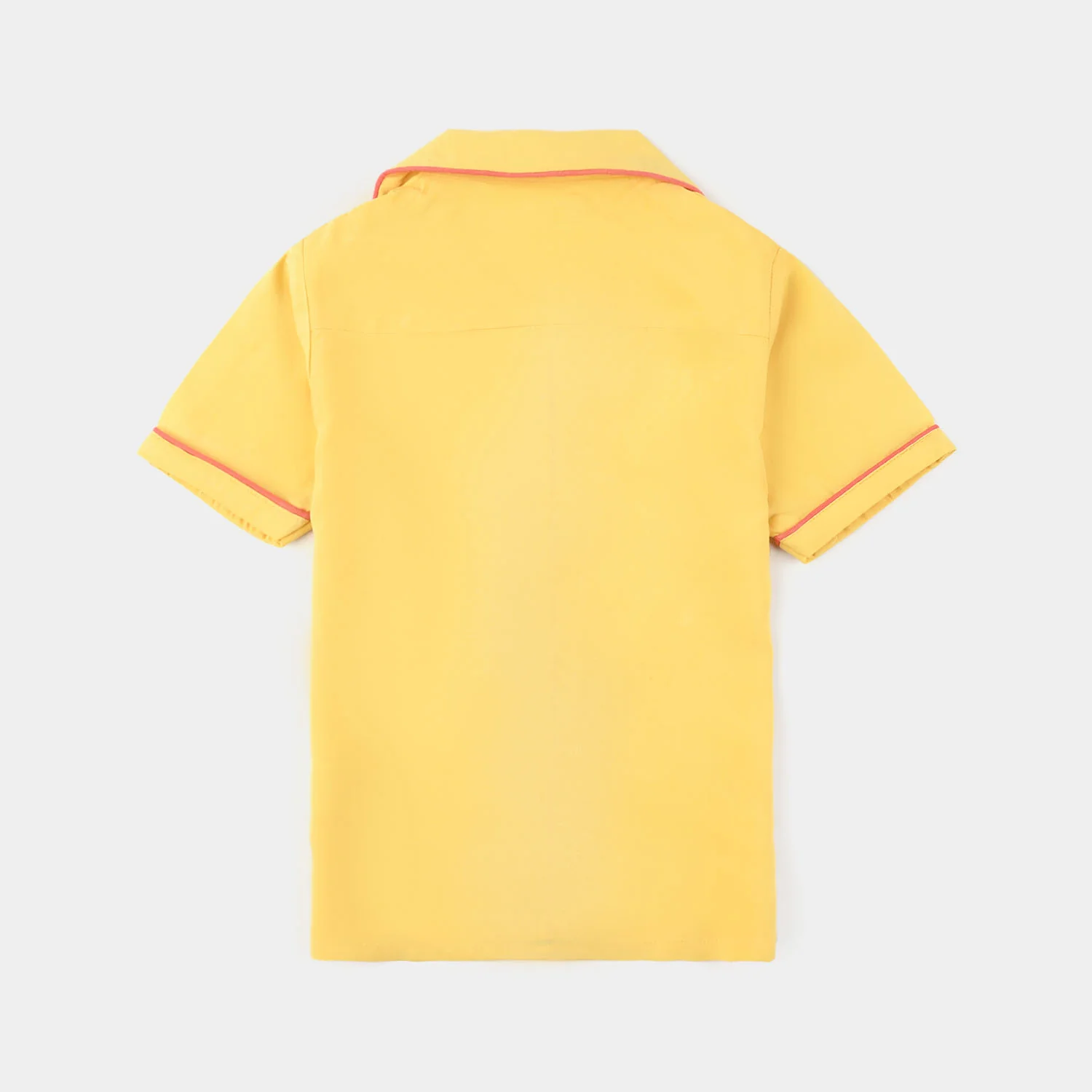 Infant Girls Viscose Night Suit - Yellow - Image 4