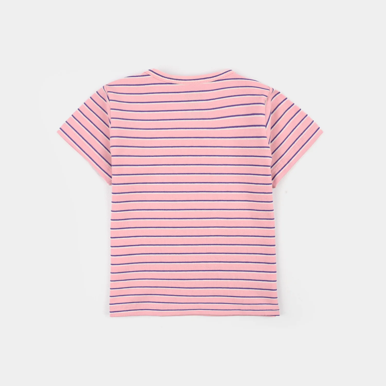 Infant Girls Yarn Dyed T-Shirt – Stripes - Image 4
