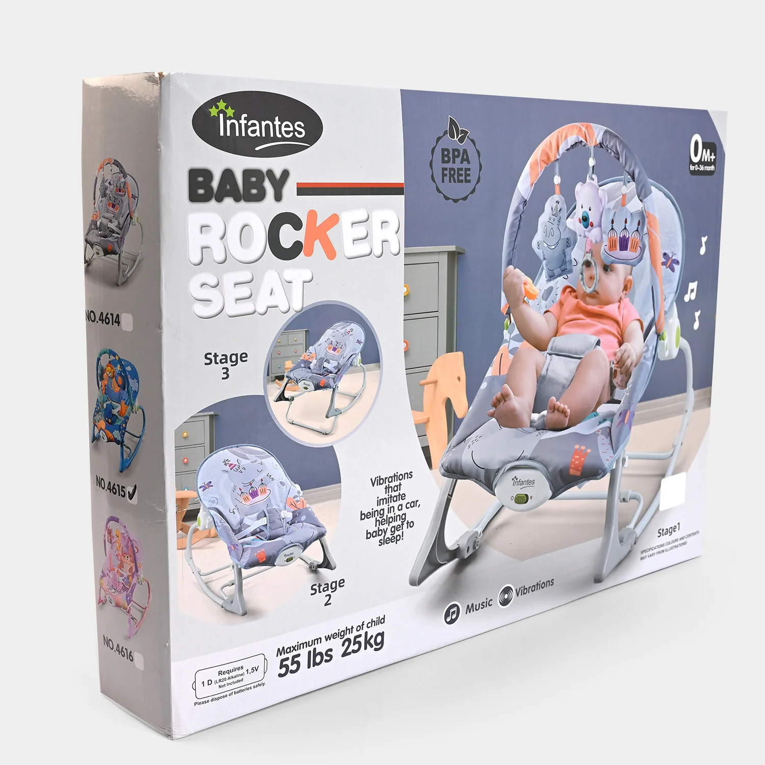 Infant Baby Rocker Seat - Image 3