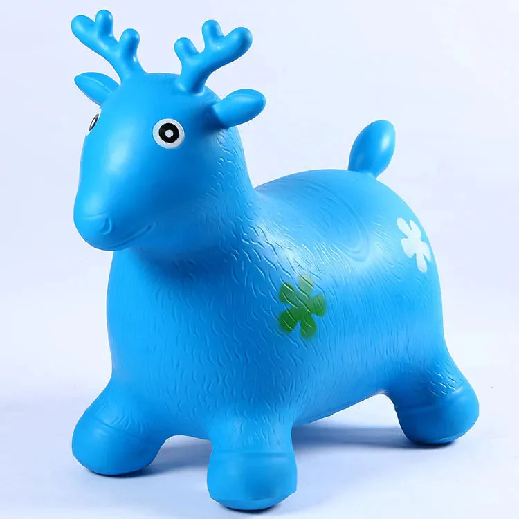 Inflatable Colorful Jumping Animal For Kids