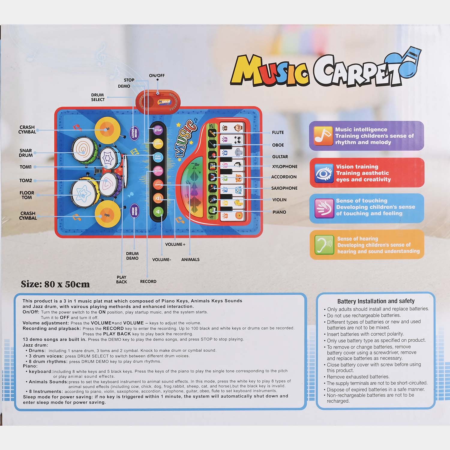 Musical play mat for kids - Image 7