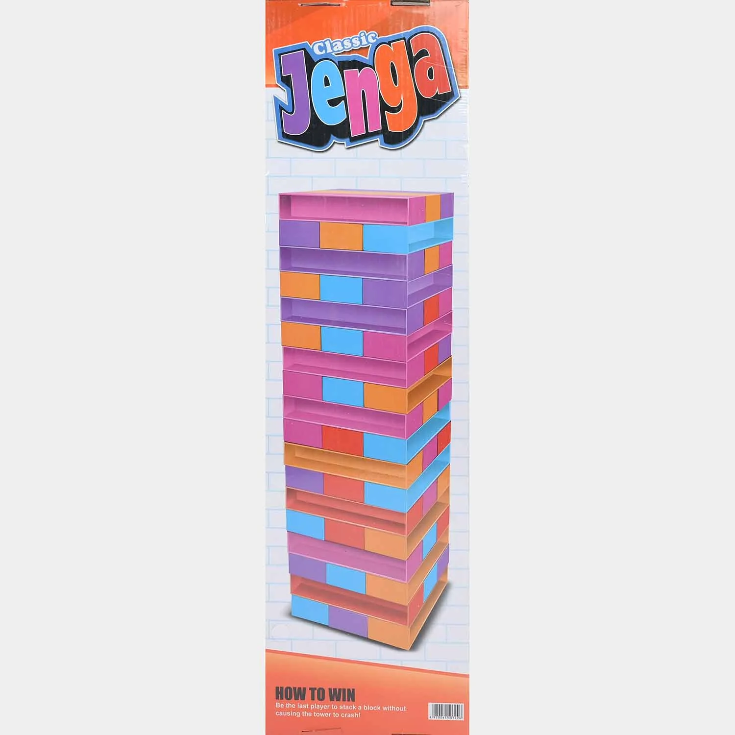 Classic Jenga Stacking Tower Balancing Game - Image 3