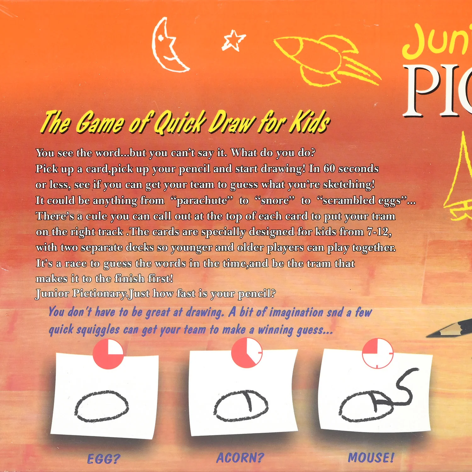 Junior Pictionary Board Game - Image 5
