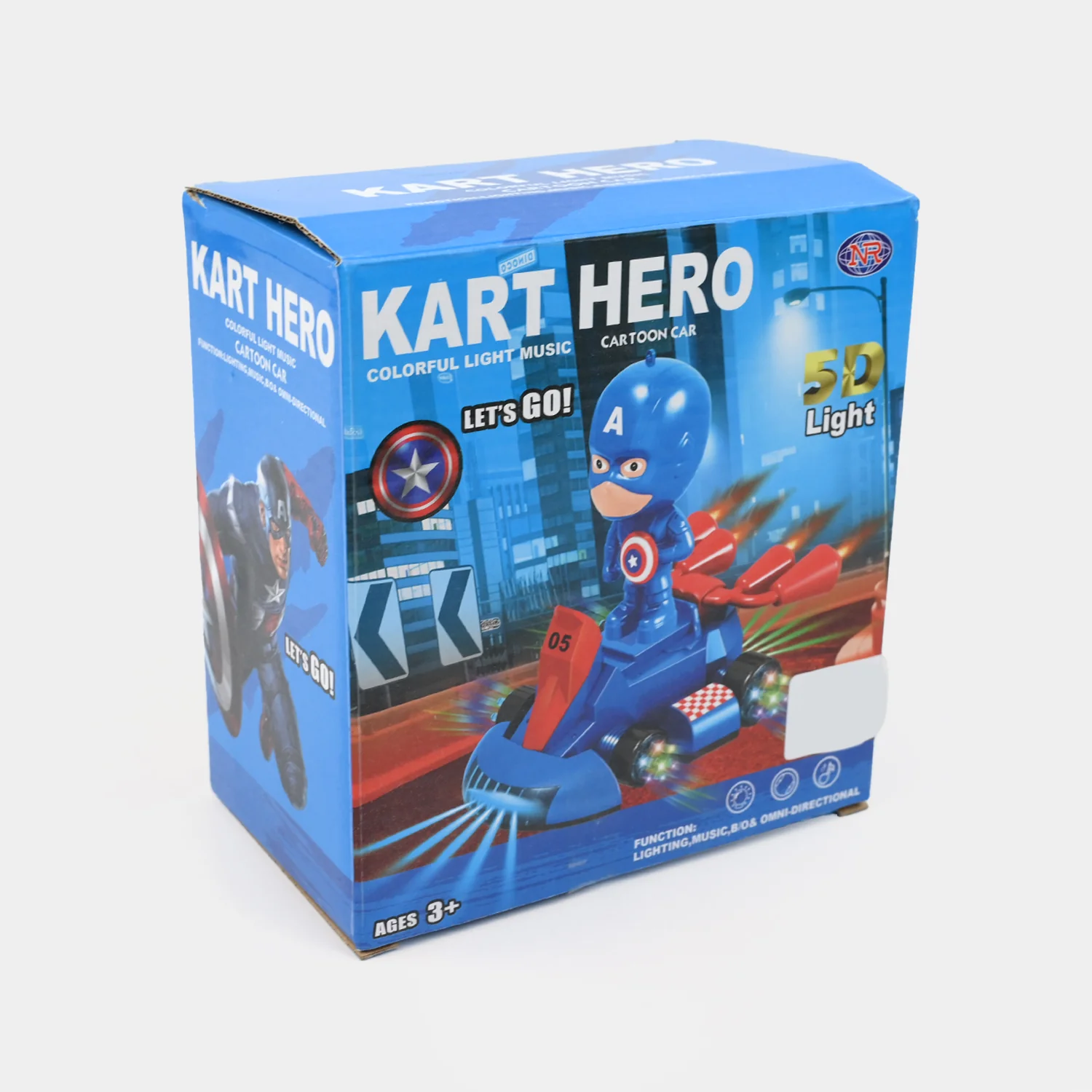 Kart Car City Hero 5D Light & Sound - Image 3