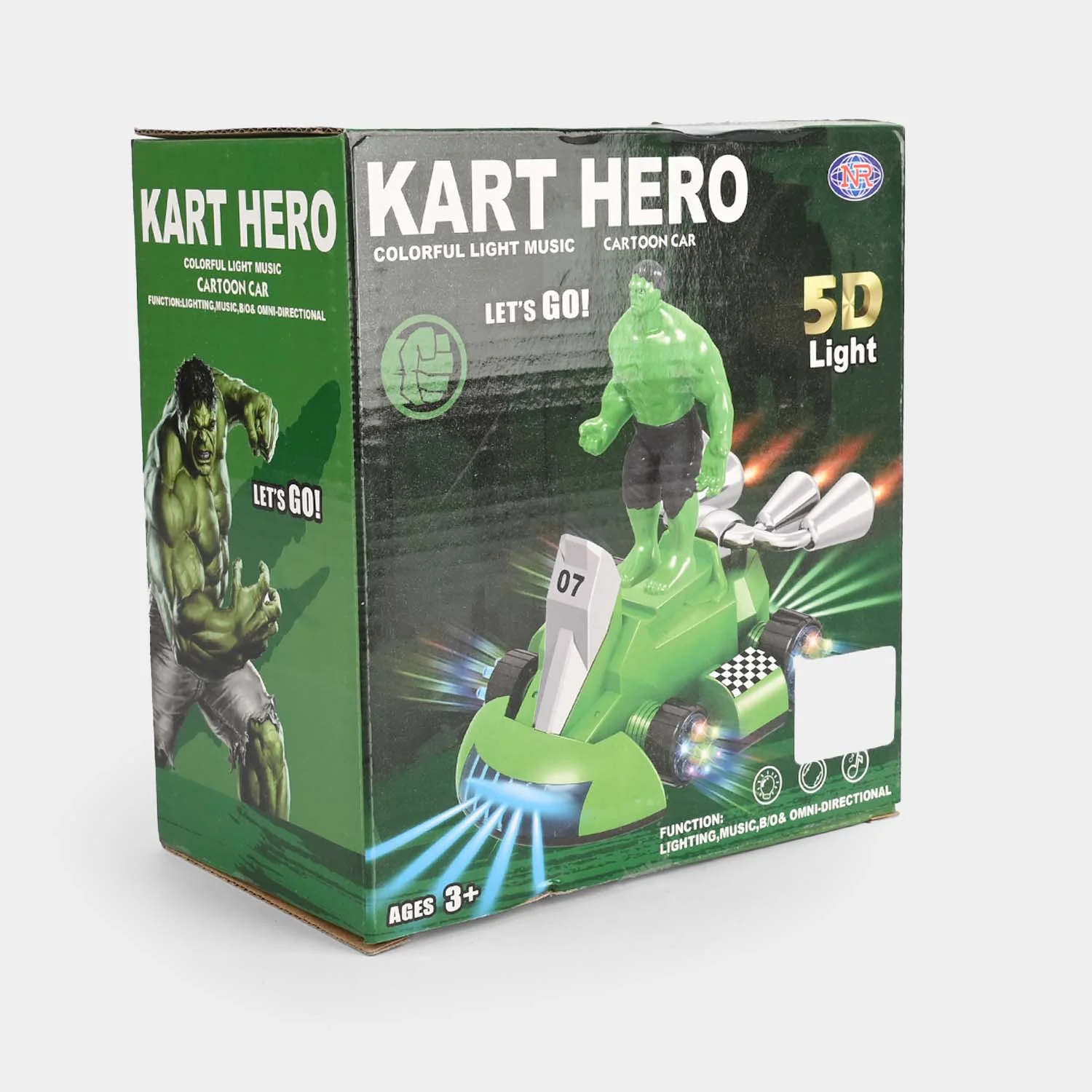 Kart Car City Hero 5D Light & Sound - Image 3