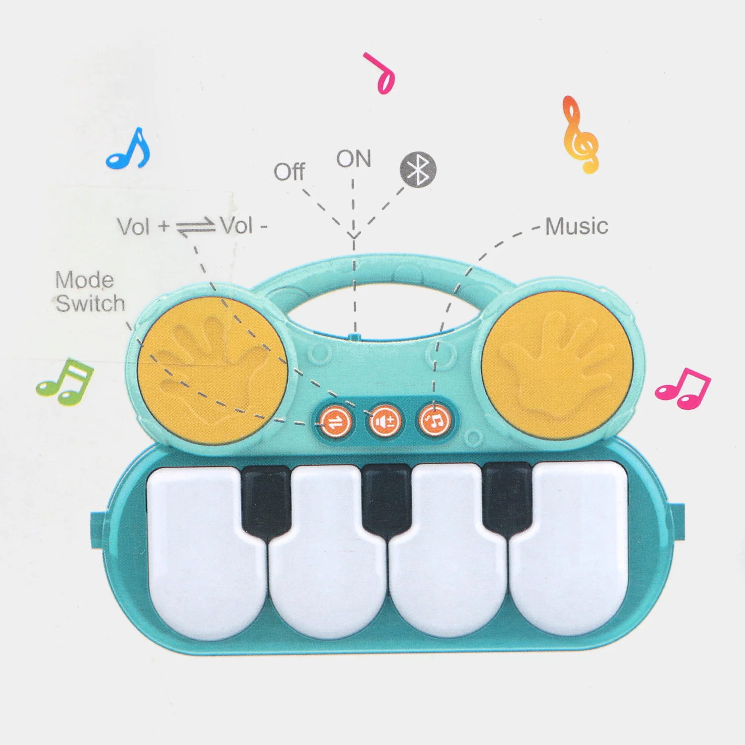 Kick and Play Baby Activity Gym with Music and Lights - Image 2