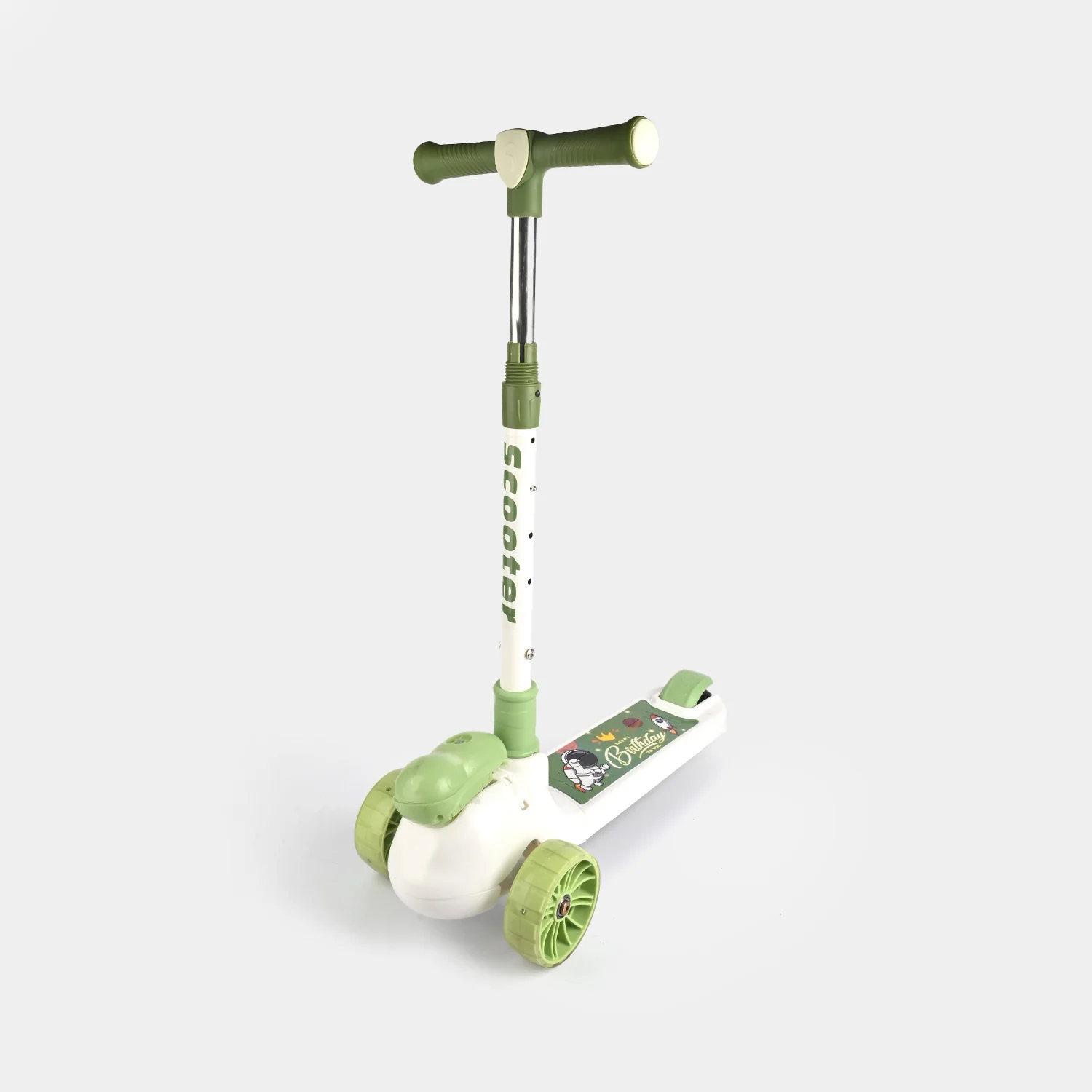 Kids' 3-Wheel Scooty with Lights & Sound