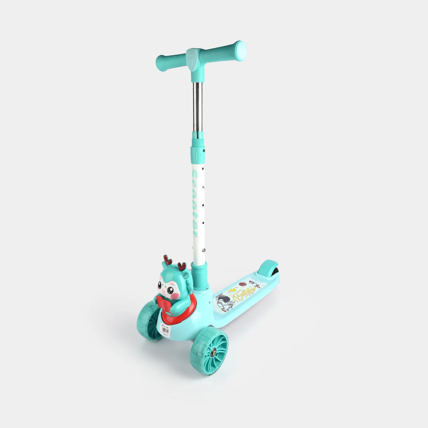 Kids' 3-Wheel Scooty with Lights & Sound