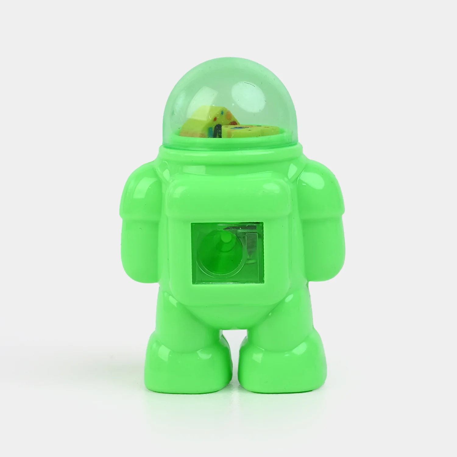 Kids Astronaut Pencil Sharpener with Eraser - Image 4