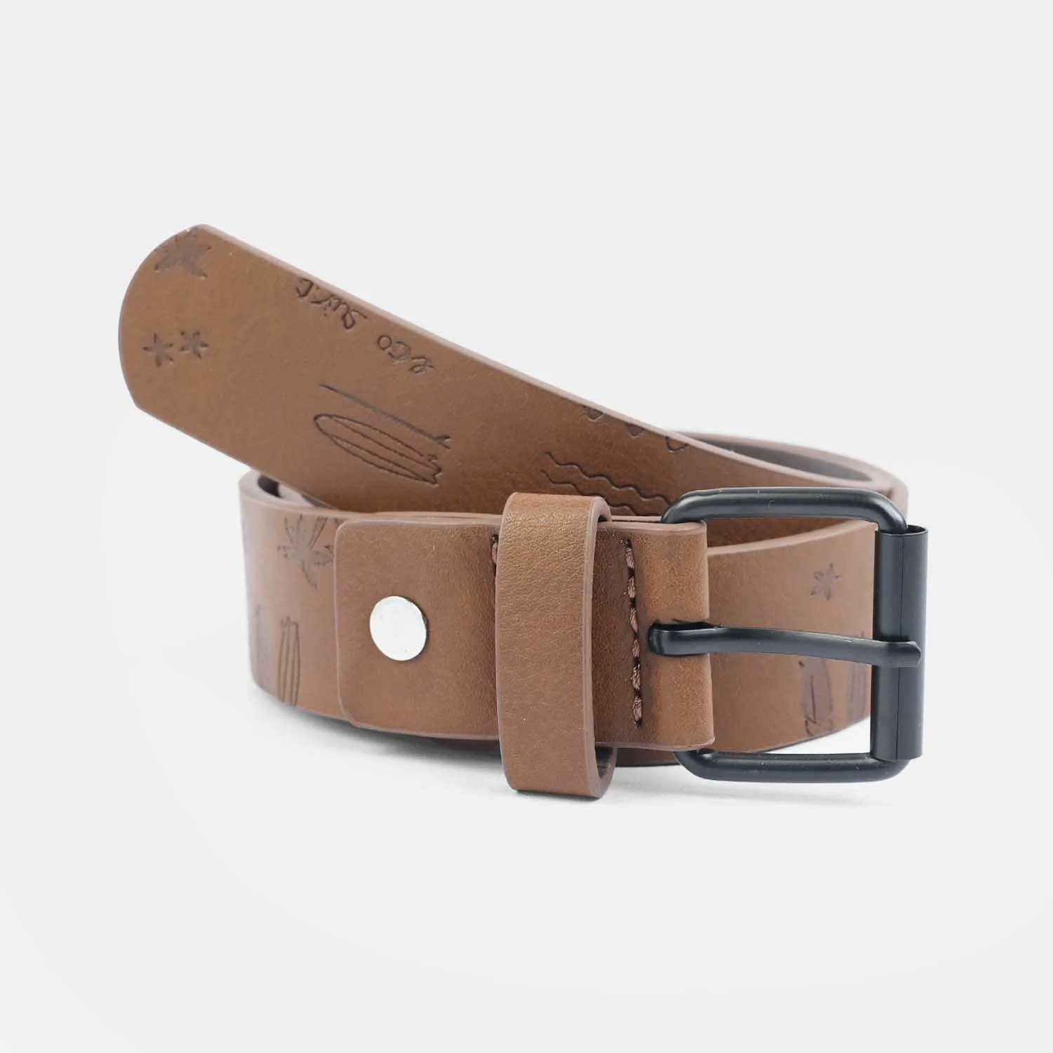 Kids Belt Art Beach - BROWN - Image 2
