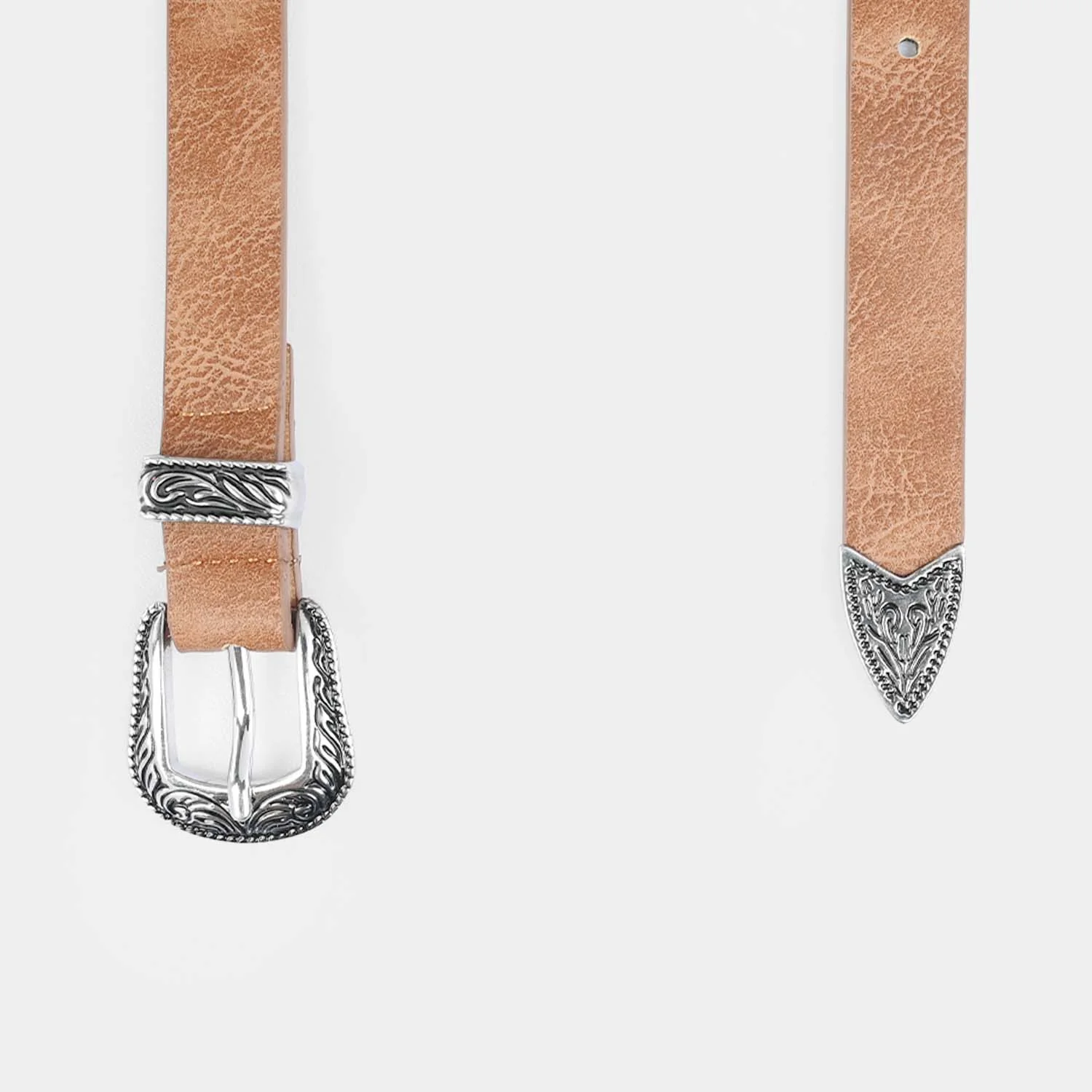 Kids Belt Leathery - BROWN - Image 2