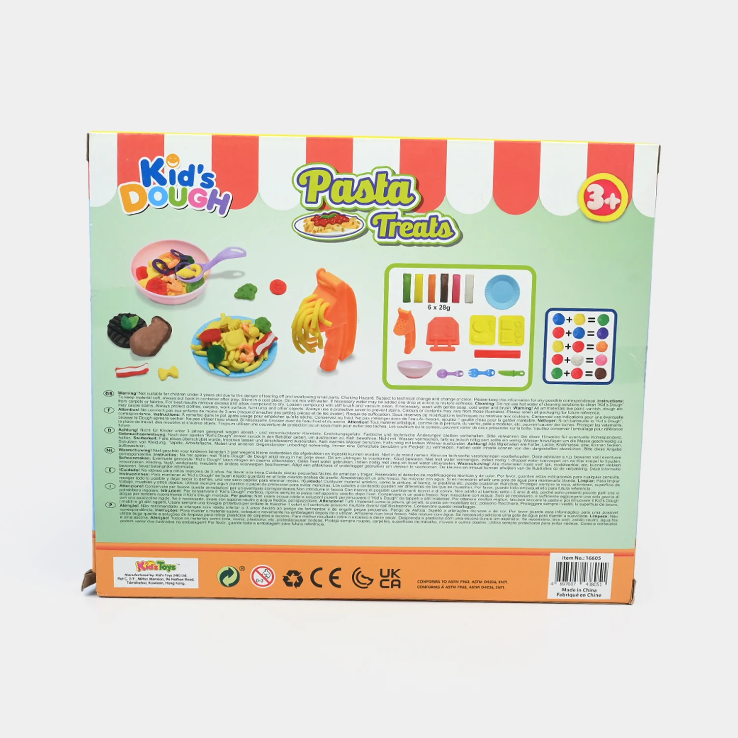 Kid's Dough Pasta Treats Play Set - Image 5
