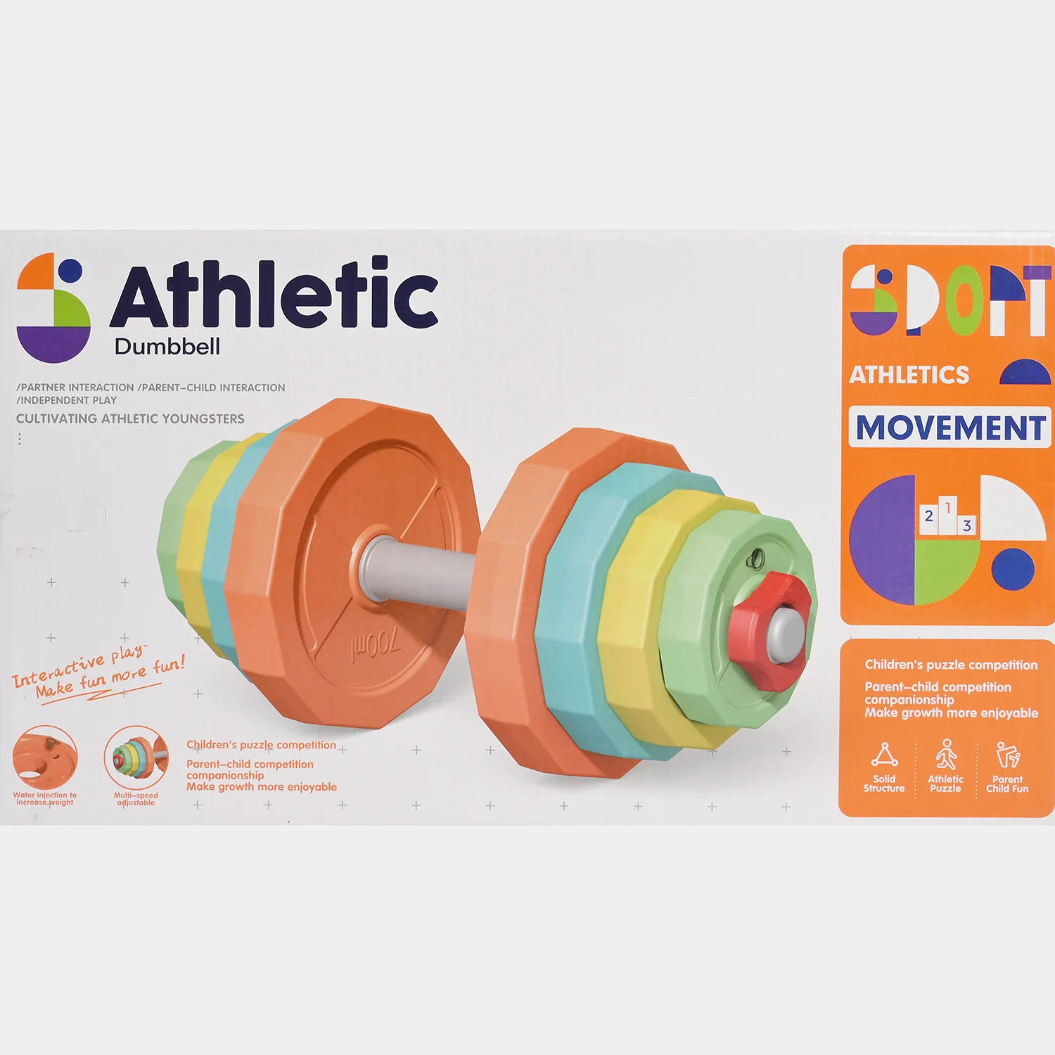 Adjustable Toy Dumbbell / Children's Weight Training Set - Image 5