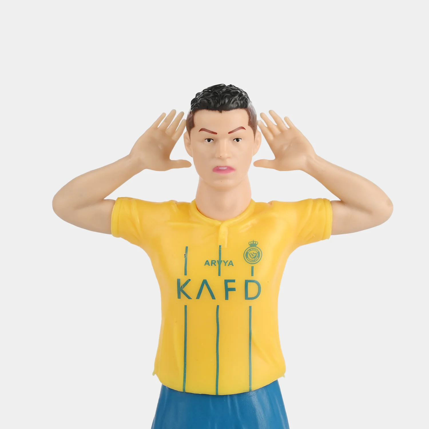 Kids Football Player Action Figure with Trophy - Image 2