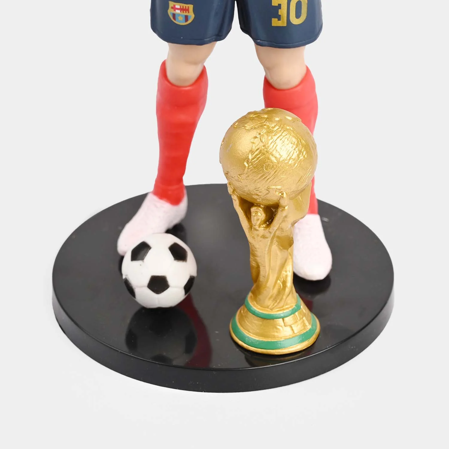 Kids Football Player Action Figure with Trophy - Image 4