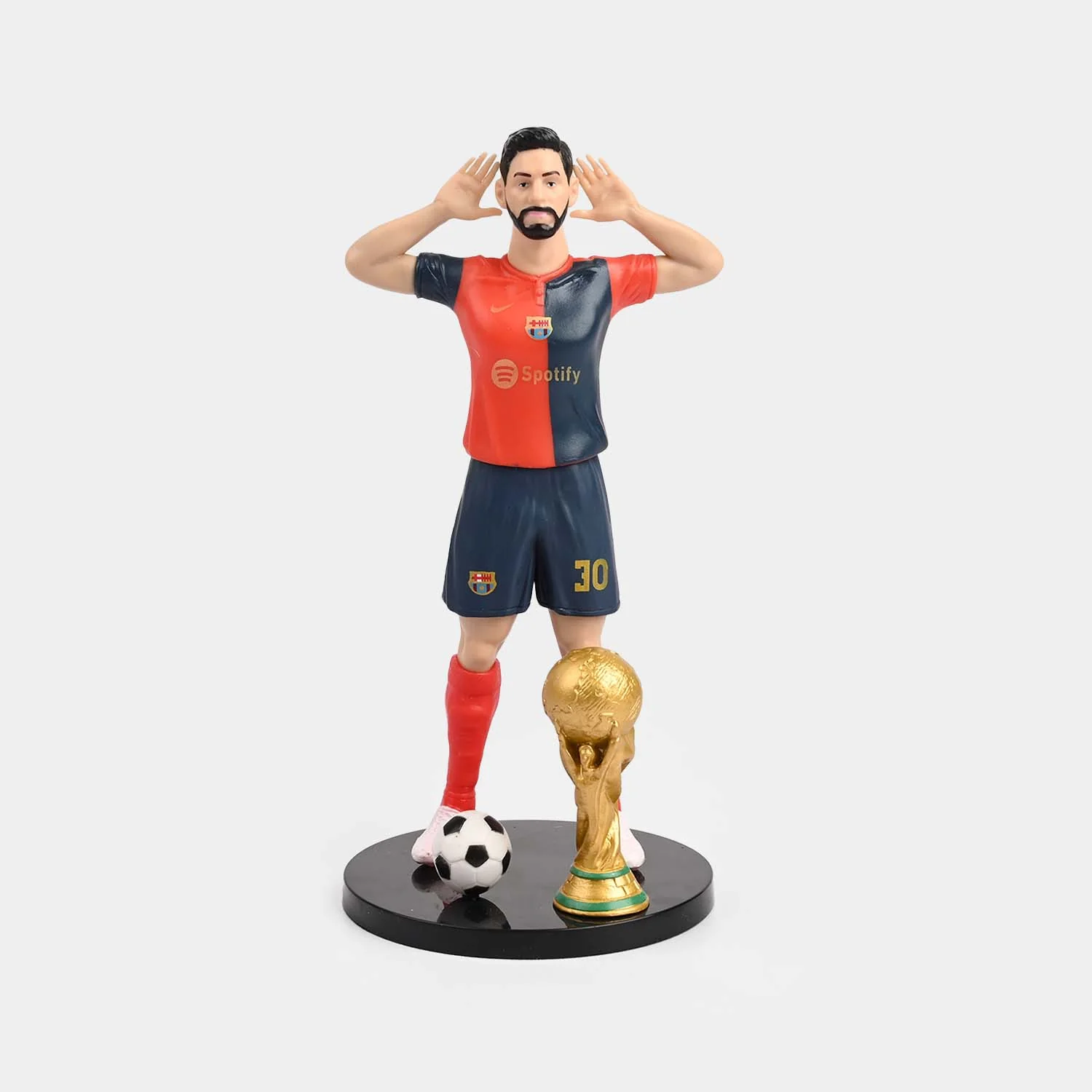 Kids Football Player Action Figure with Trophy - Image 5