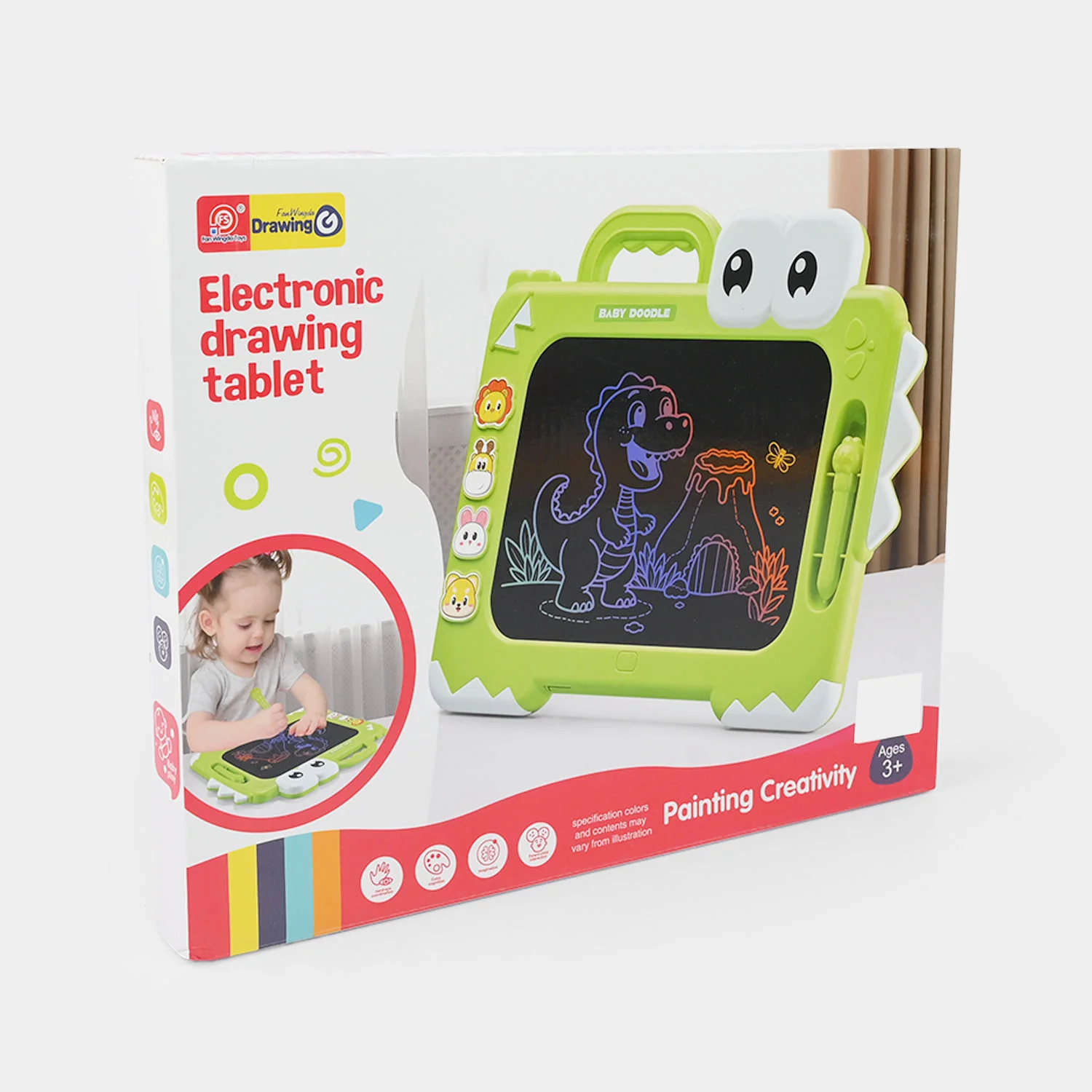 Kids LCD Writing & Drawing Tablet Board - Image 6