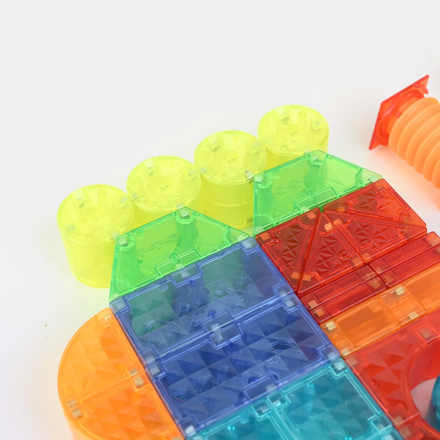 Kids Magnetic Tiles Building Blocks Educational STEM Set K80019 - Image 3
