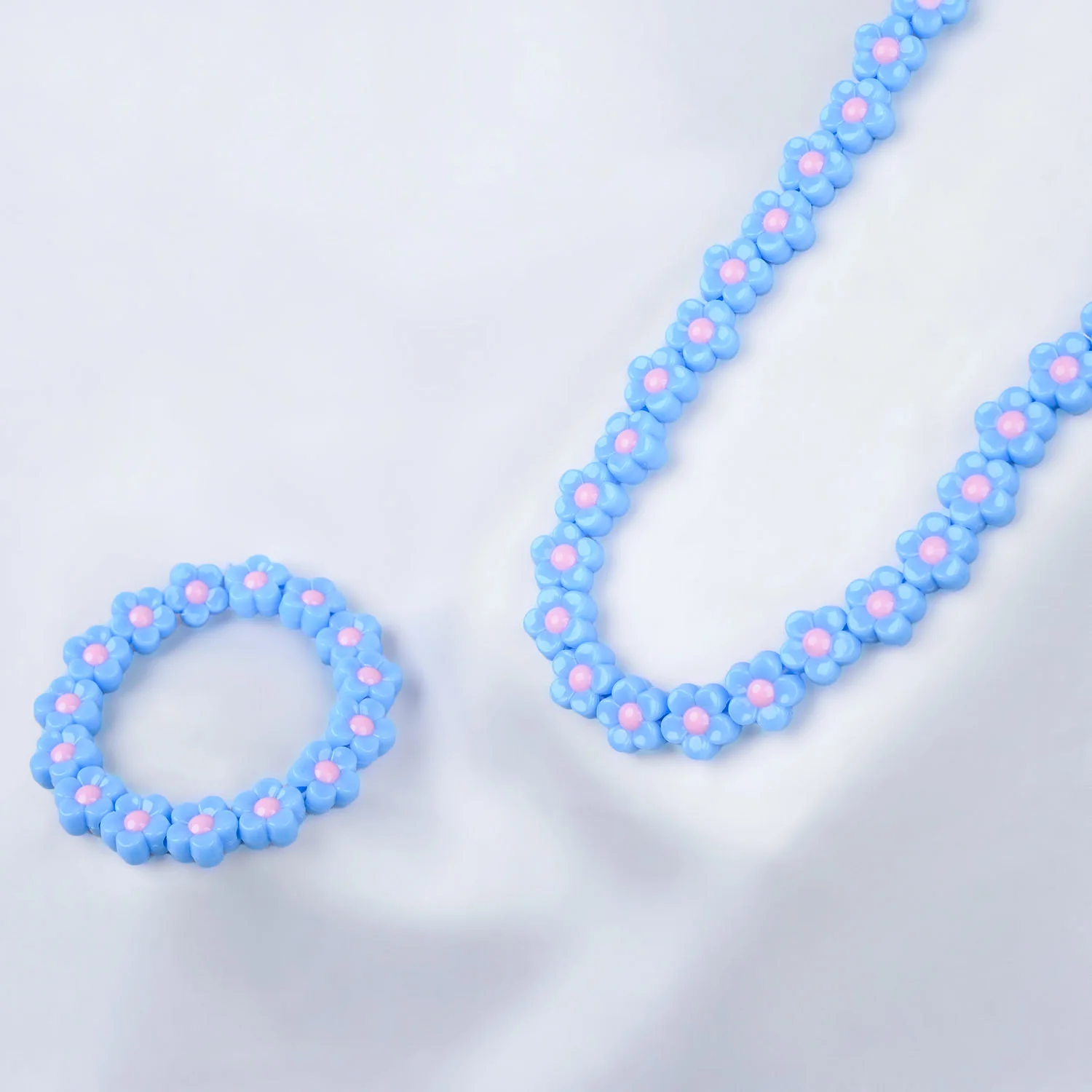 Beads Necklace & Bracelet Set - Image 2