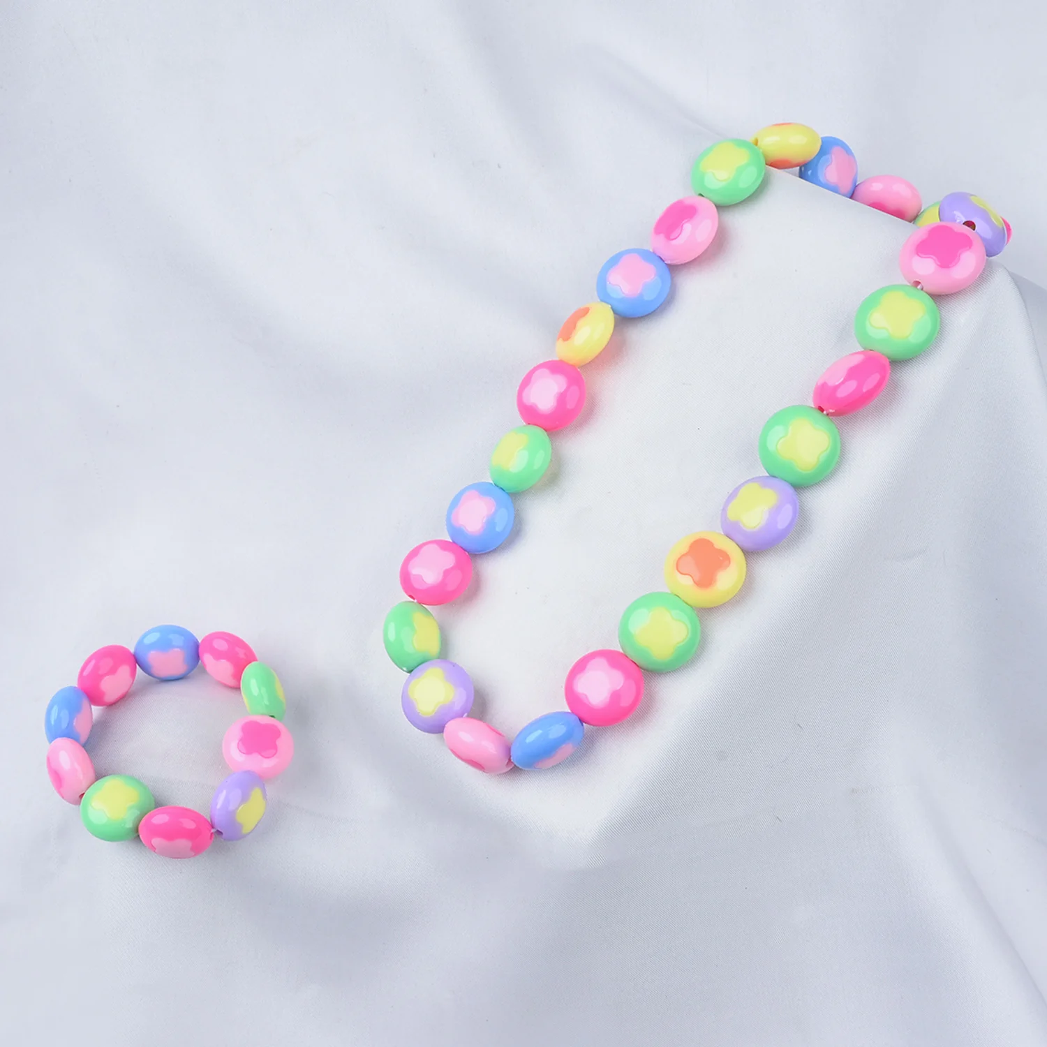 Beads Necklace & Bracelet Set