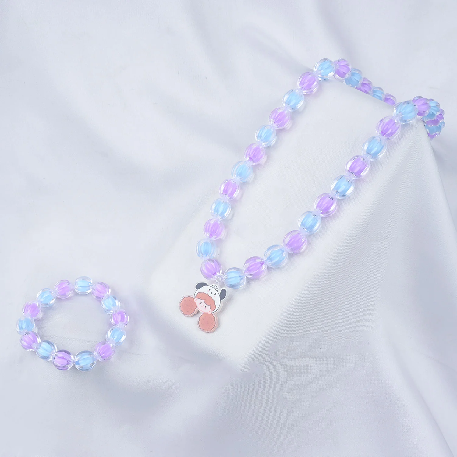 Beads Necklace & Bracelet Set