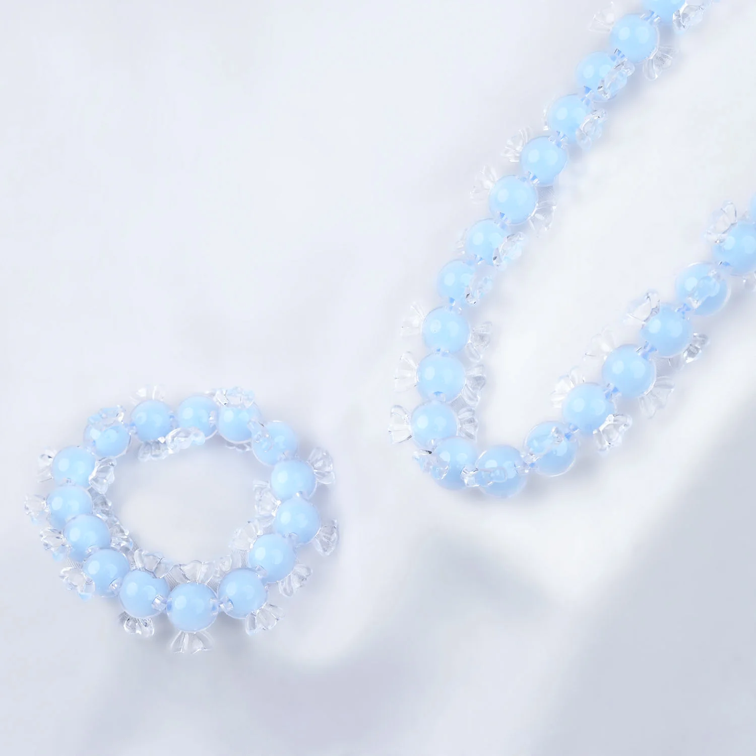 Beads Necklace & Bracelet Set - Image 2