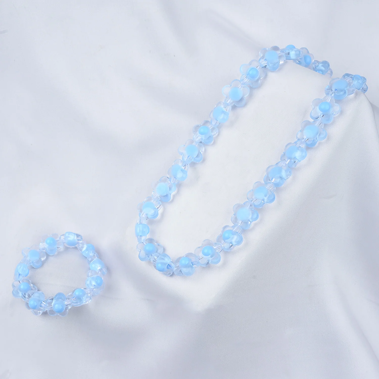 Beads Necklace & Bracelet Set