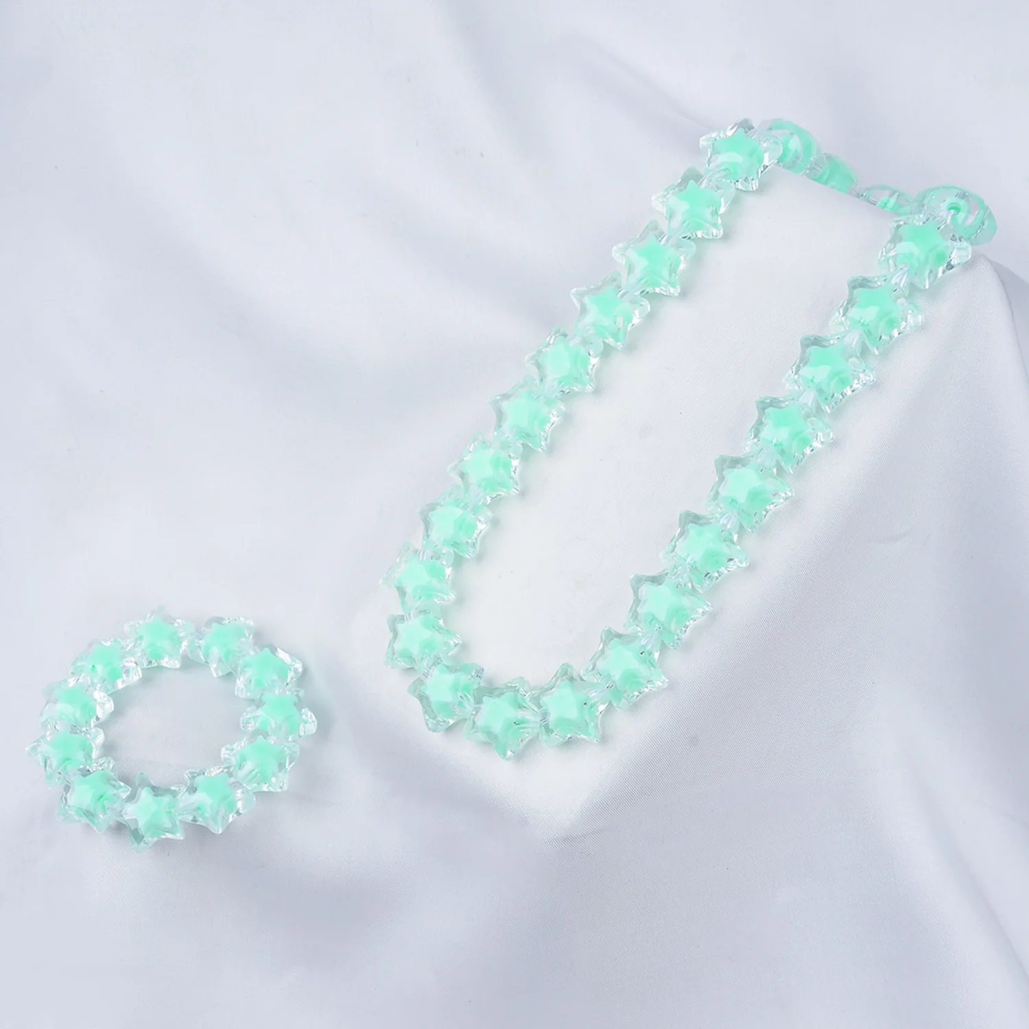 Beads Necklace & Bracelet Set