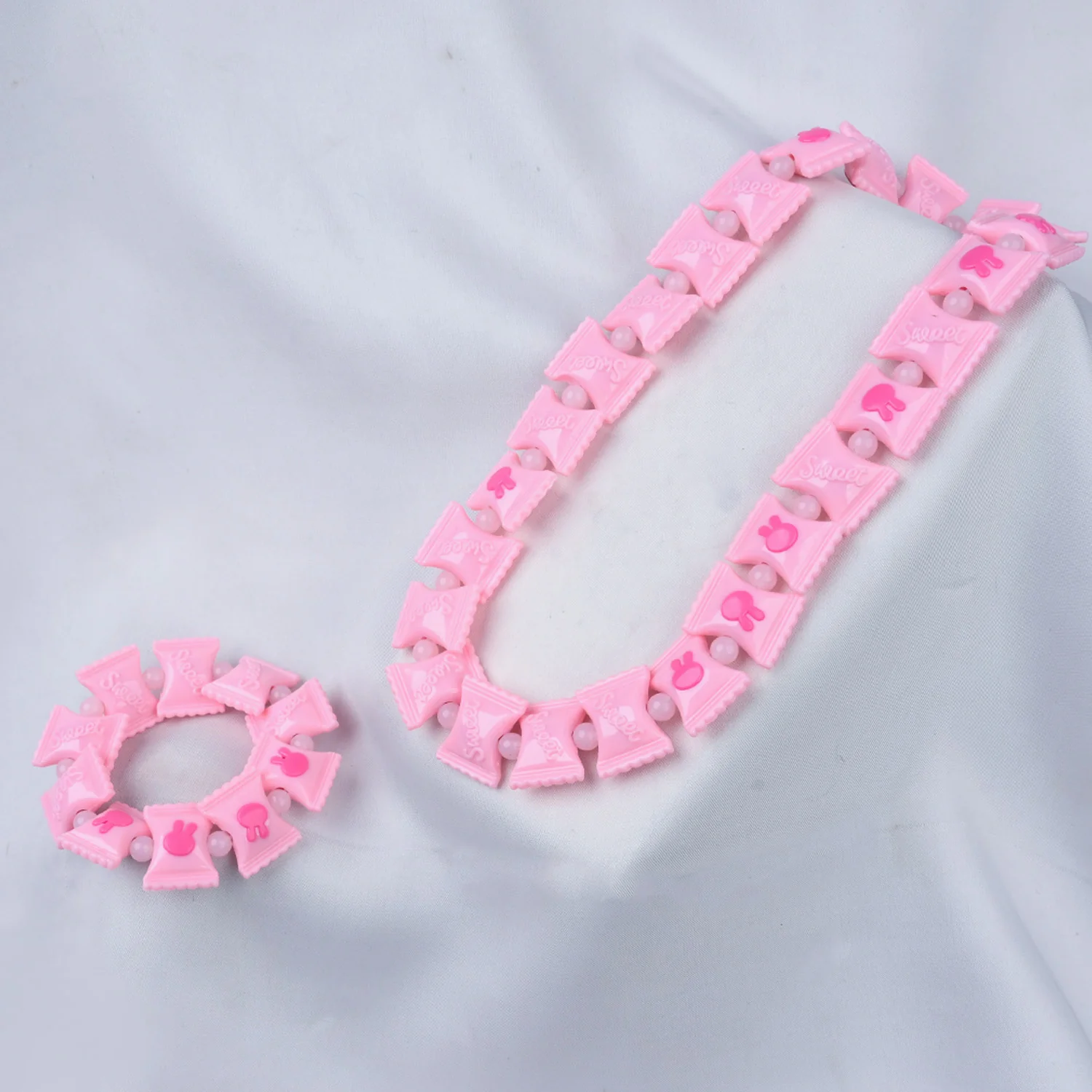 Beads Necklace & Bracelet Set