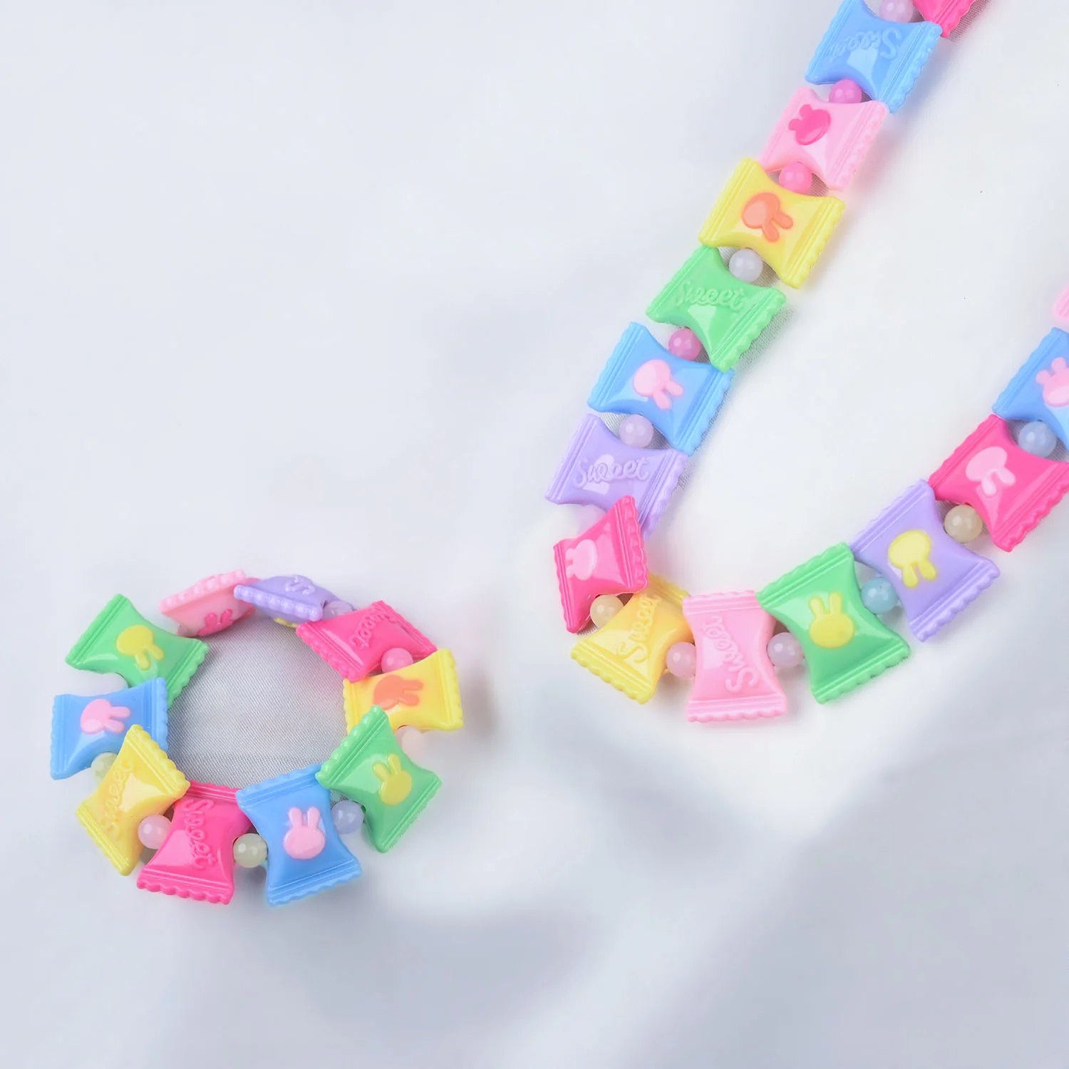 Beads Necklace & Bracelet Set - Image 2