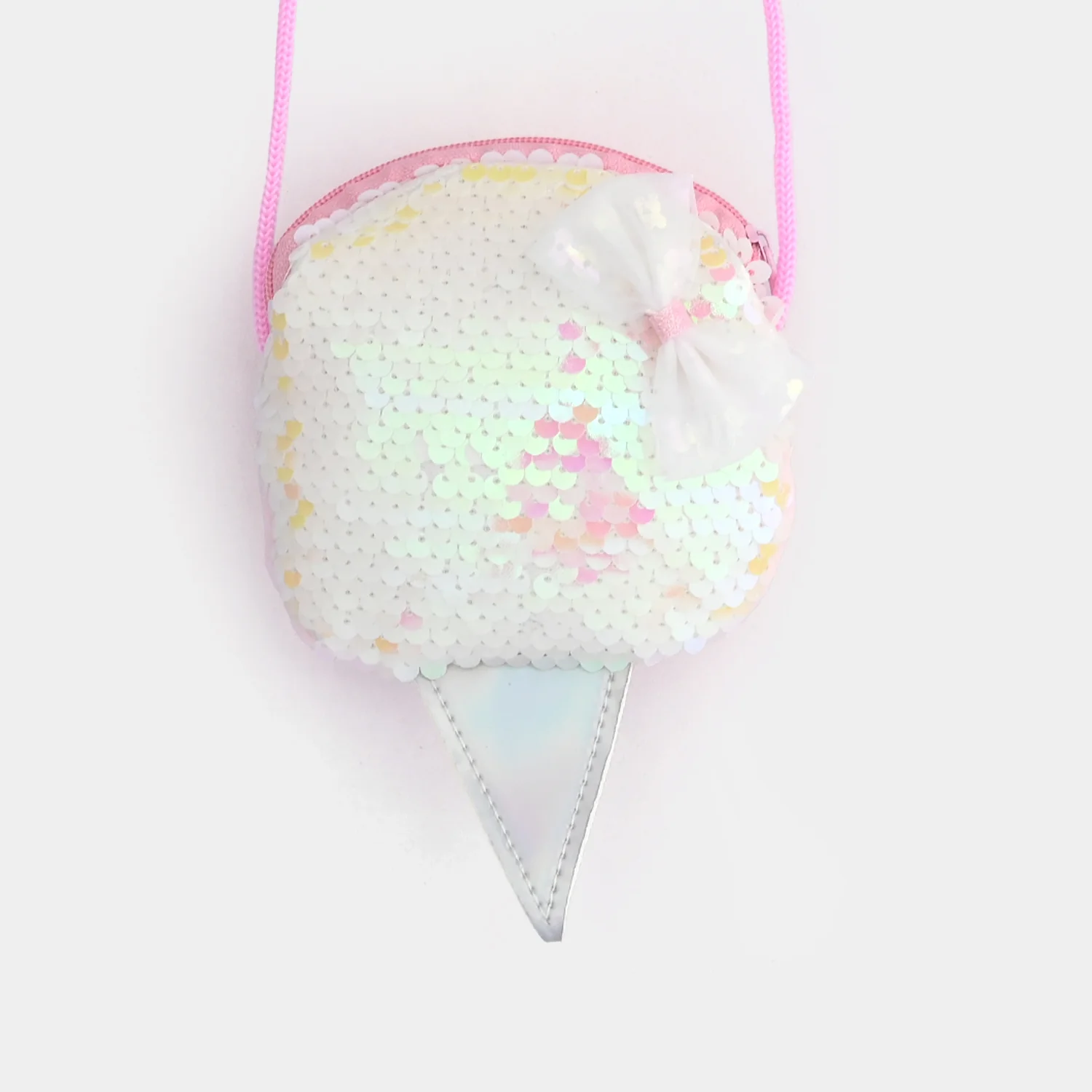 Kids Sequin Crossbody Bag - Image 2