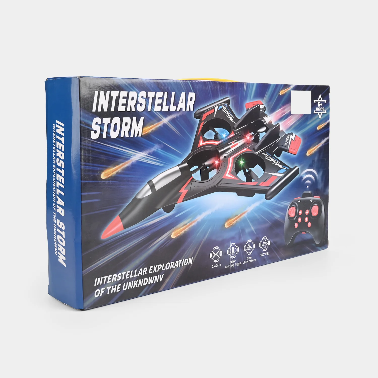 Kids Remote Control Fighter Jet Quadcopter Aircraft - Image 3