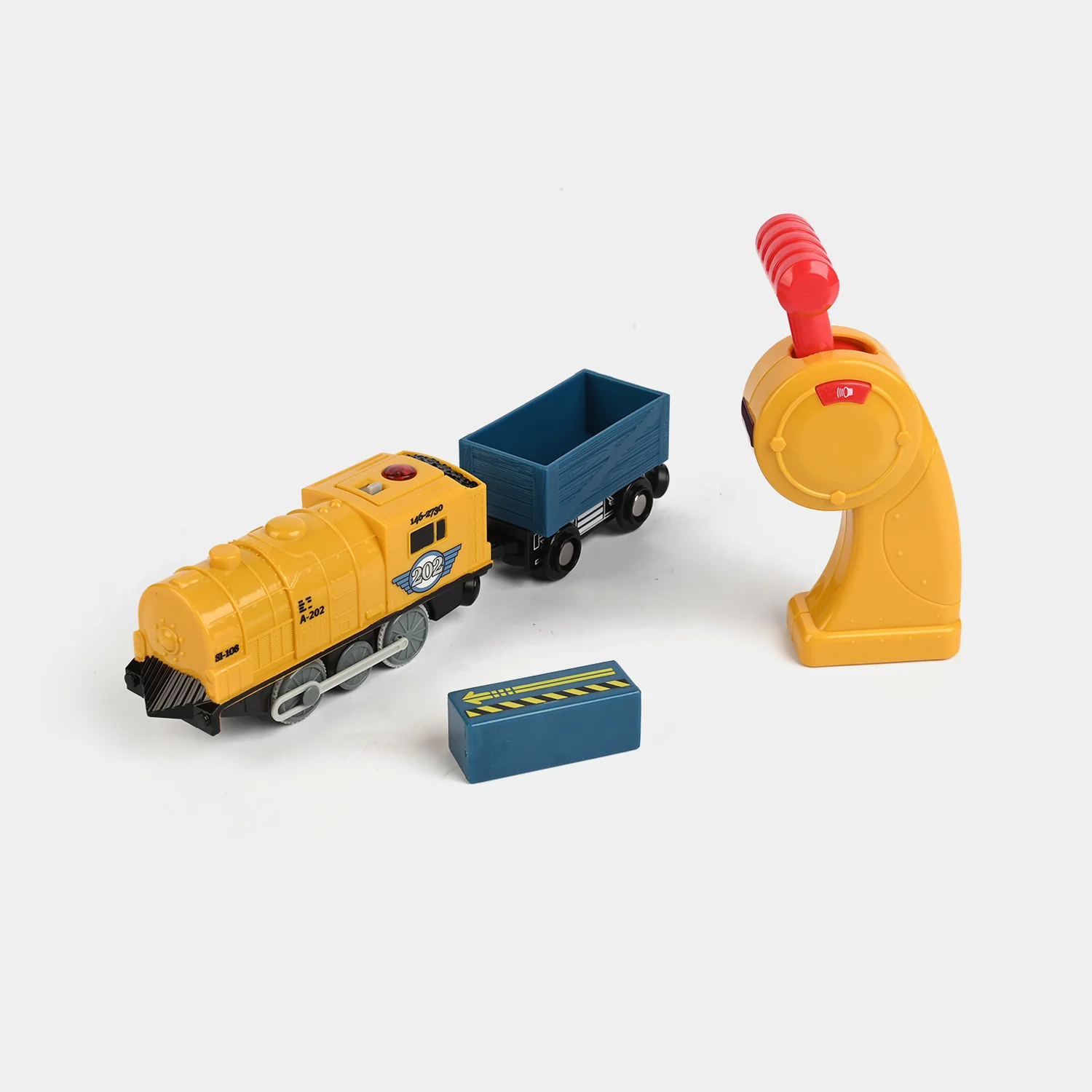 Kids Remote Control Rail Engine Train Pack Toy - Image 2
