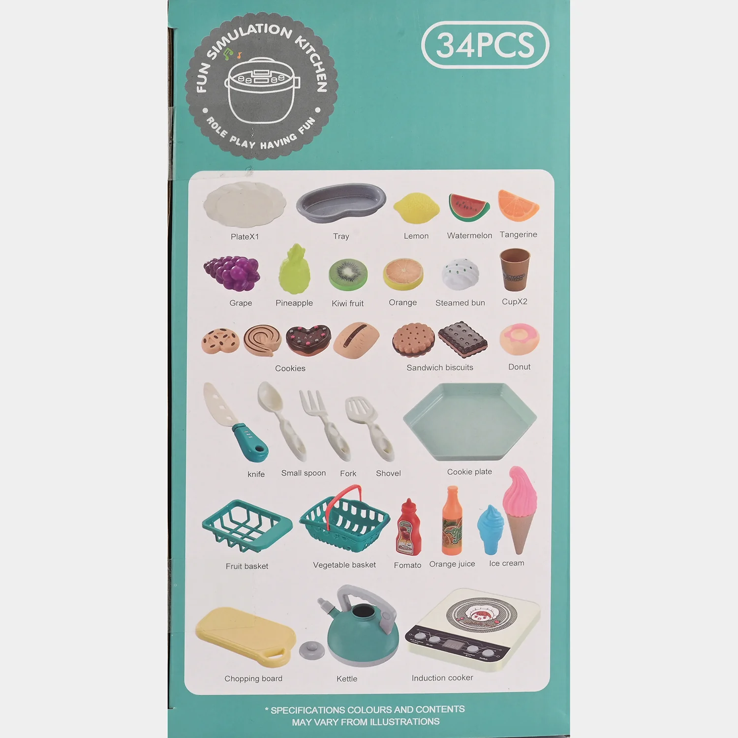 Simulated Kitchen Pretend Play Set - Image 3