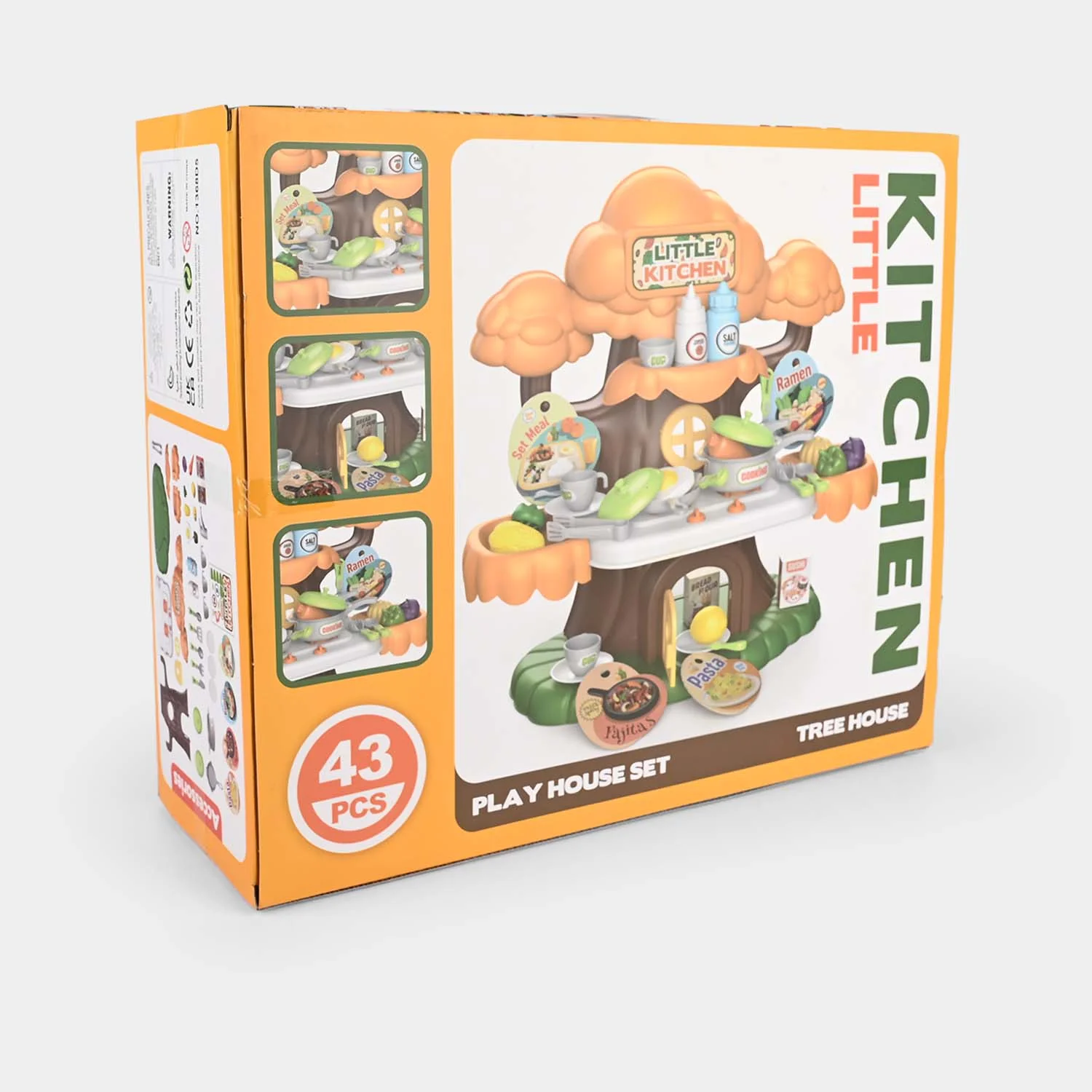 Kids Tree House Kitchen Play Set (43 Pieces) - Image 2