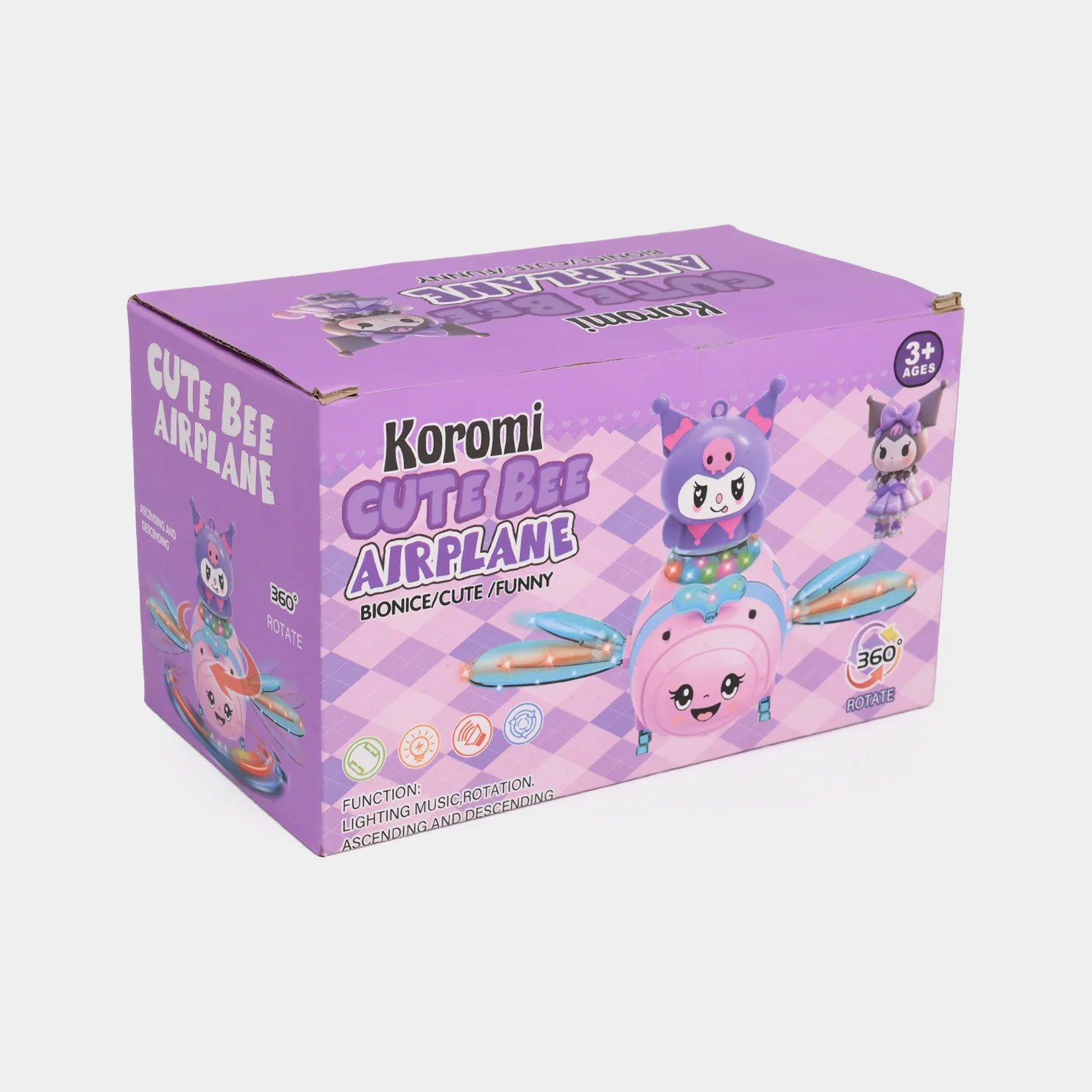 Character Cute Bee Airplane Toy - Image 3