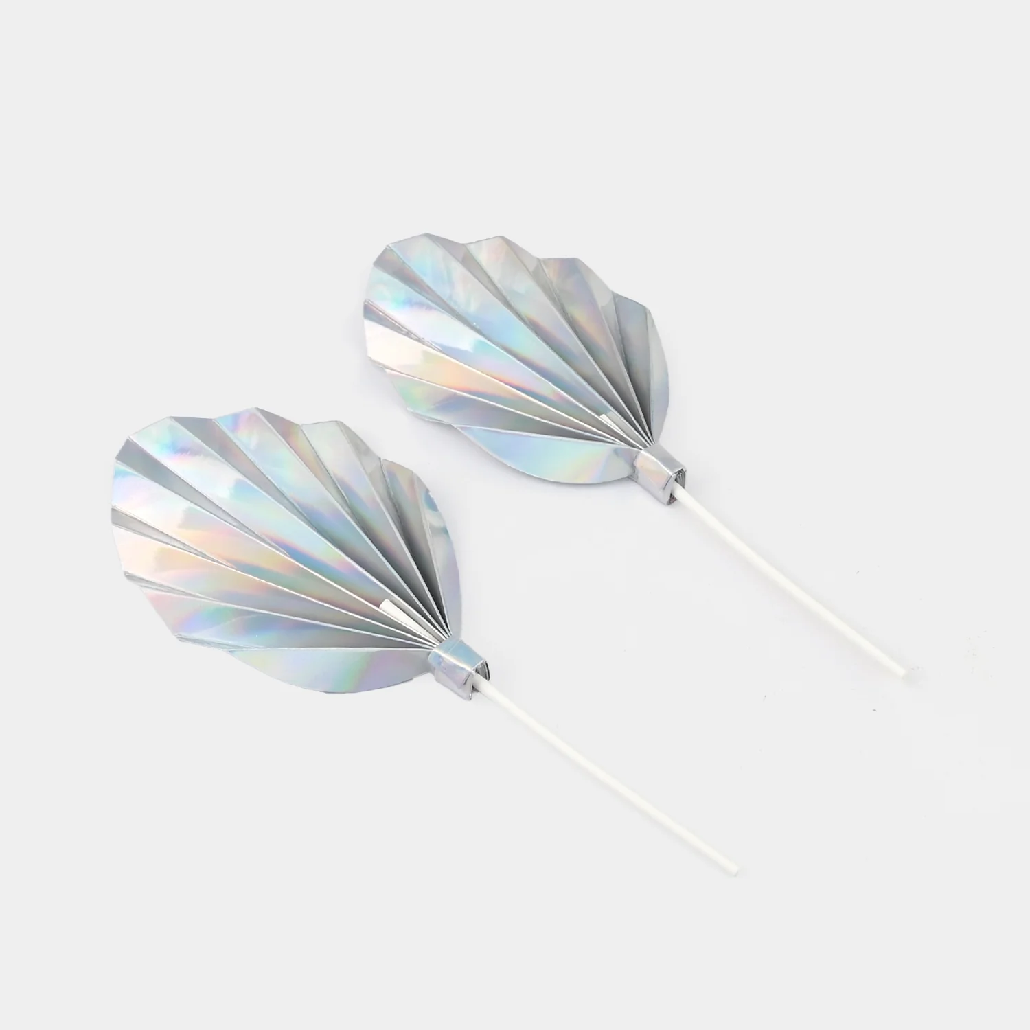 Metallic Palm Leaf Cake Toppers - Image 2
