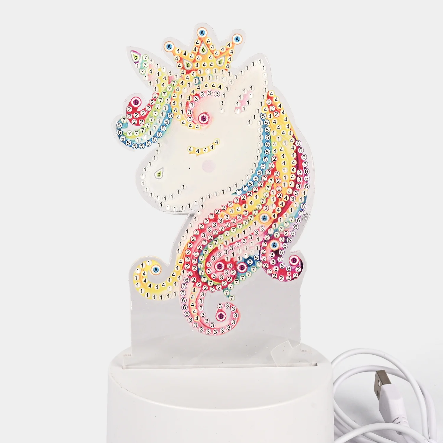 DIY Gems 5D Lamp Set for Kids - Image 4