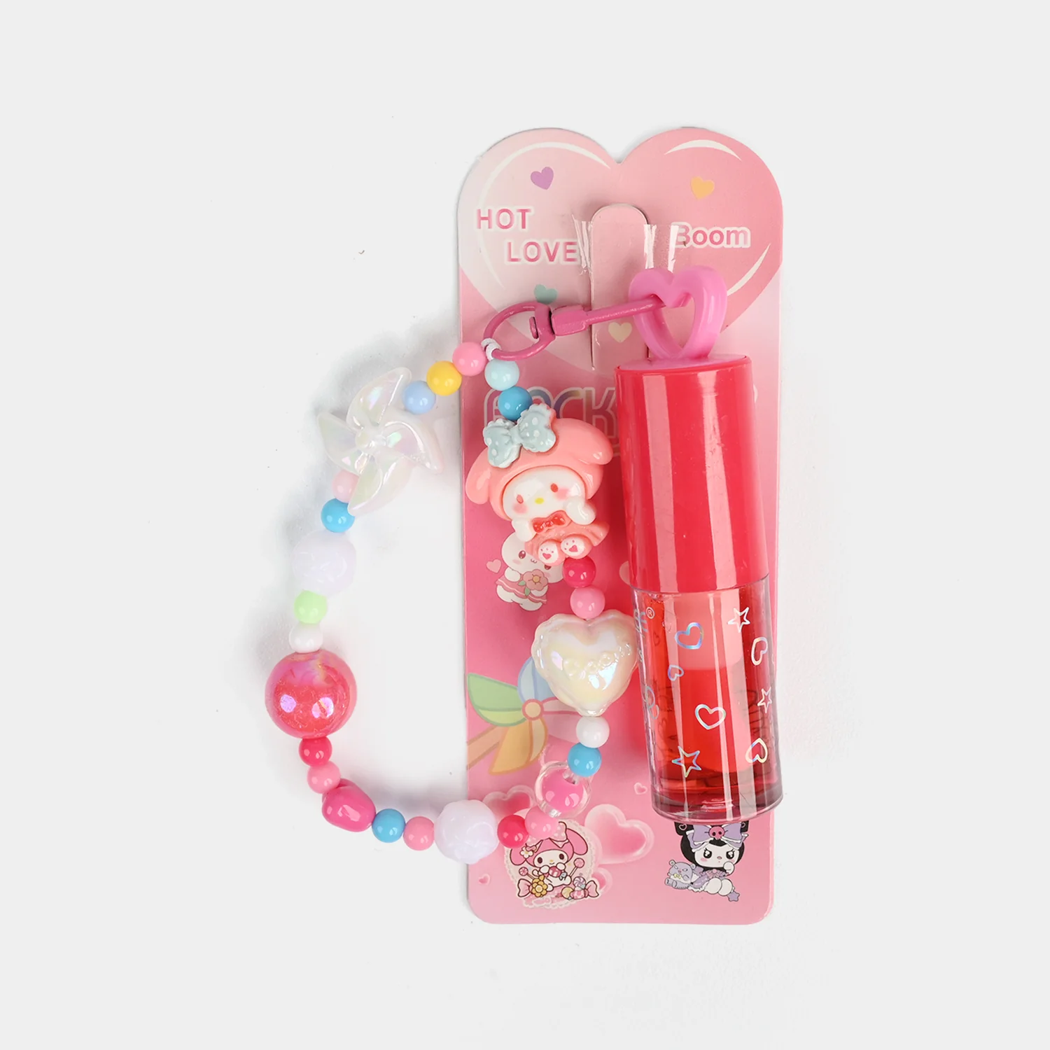 Lip Gloss with Integrated Charm - Image 3