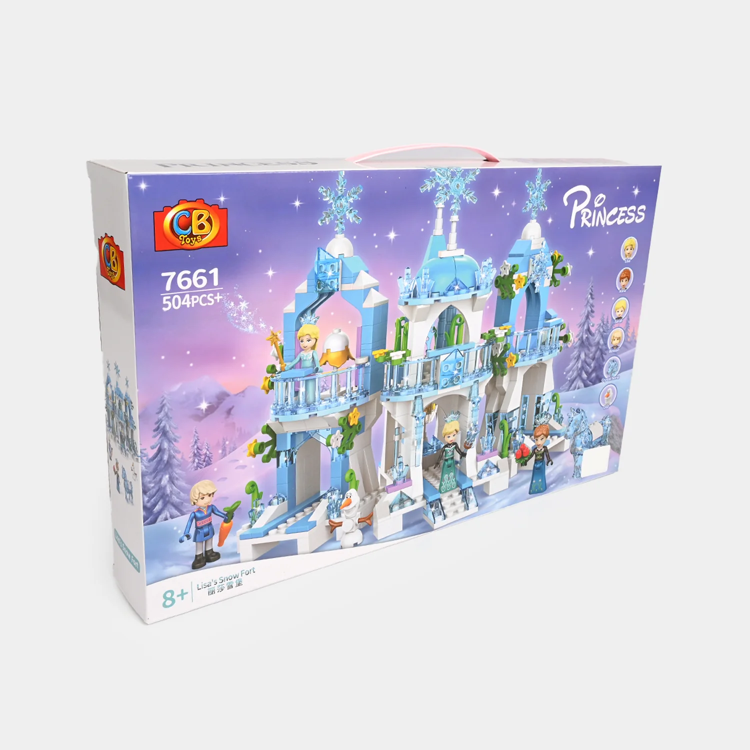 Princess Lisa’s Snow Castle Building Blocks Set - Image 2