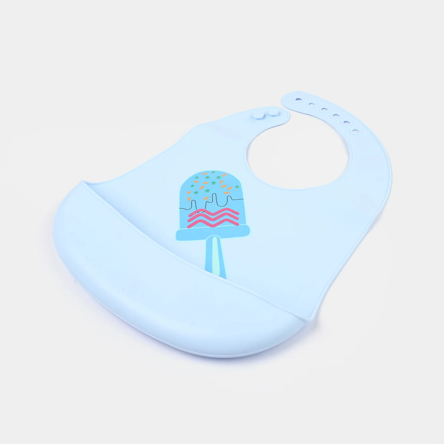 Silicone Bib + Teether - Image 4