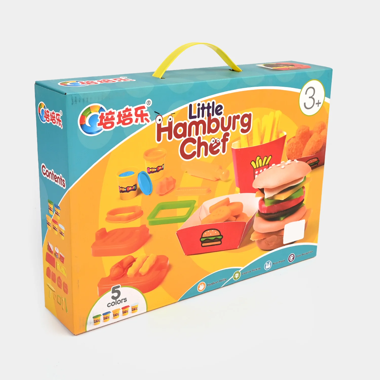 Little Hamburger Chef Dough Set - Image 3