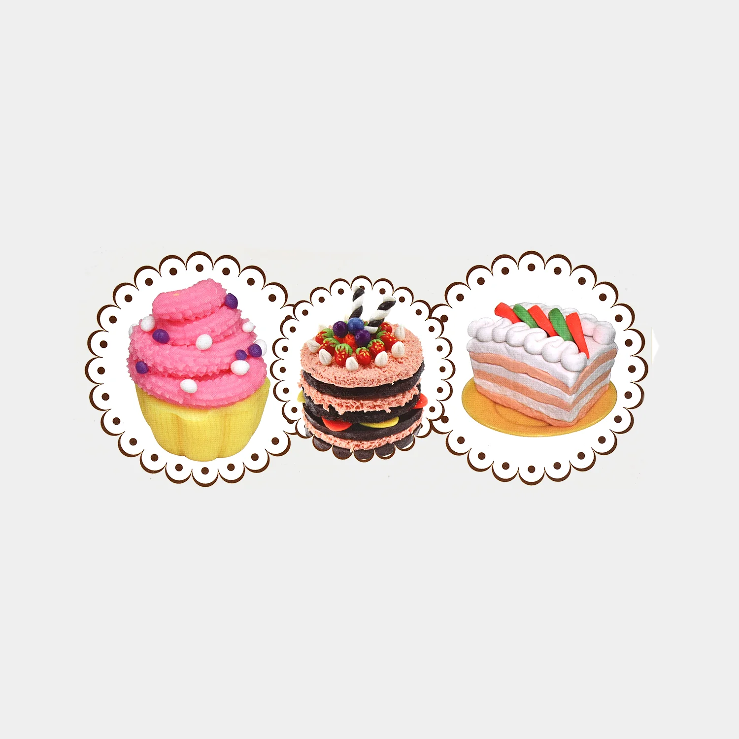 Lovely Small Cake Dough Set - Image 4