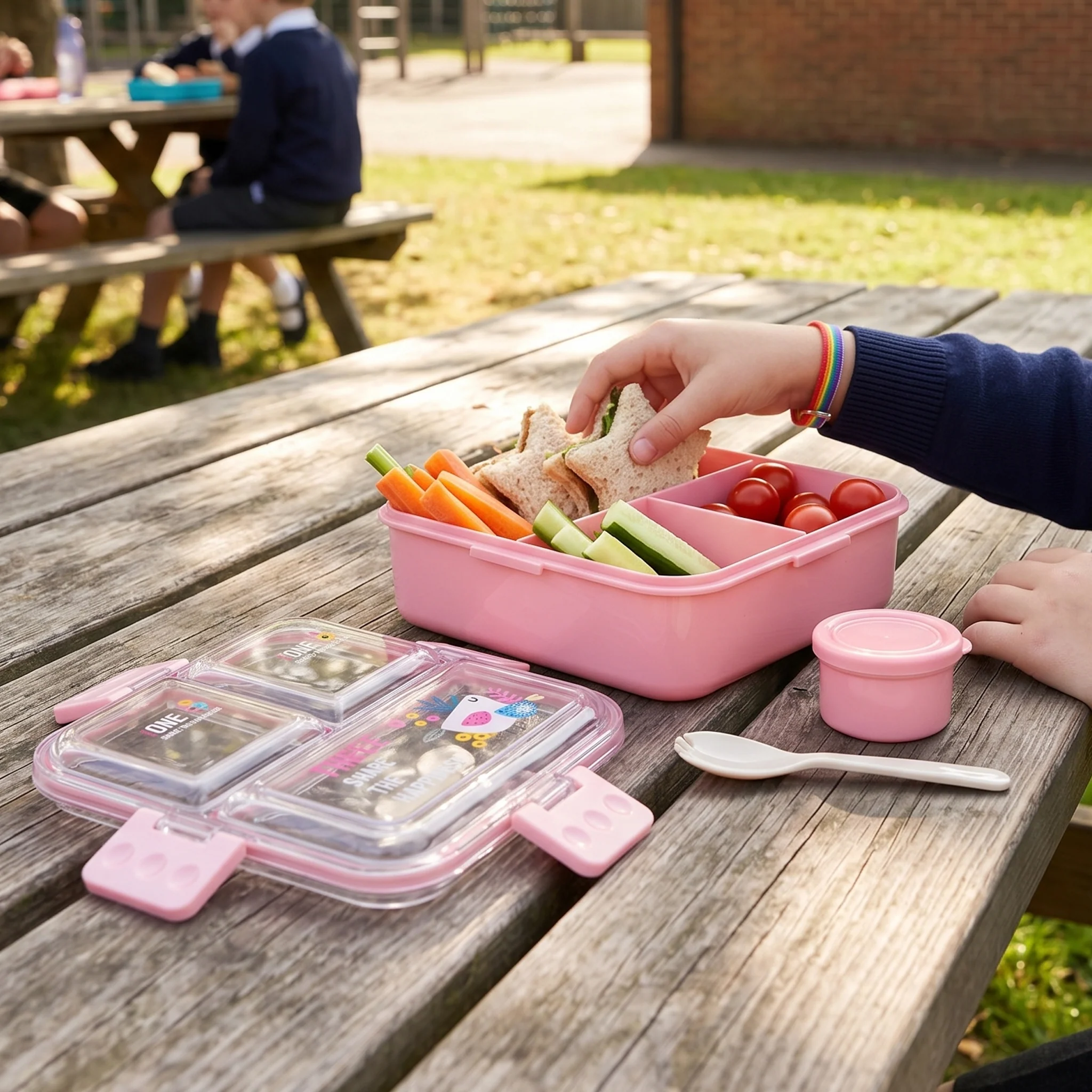Plastic Lunch Box for Kids - Image 2