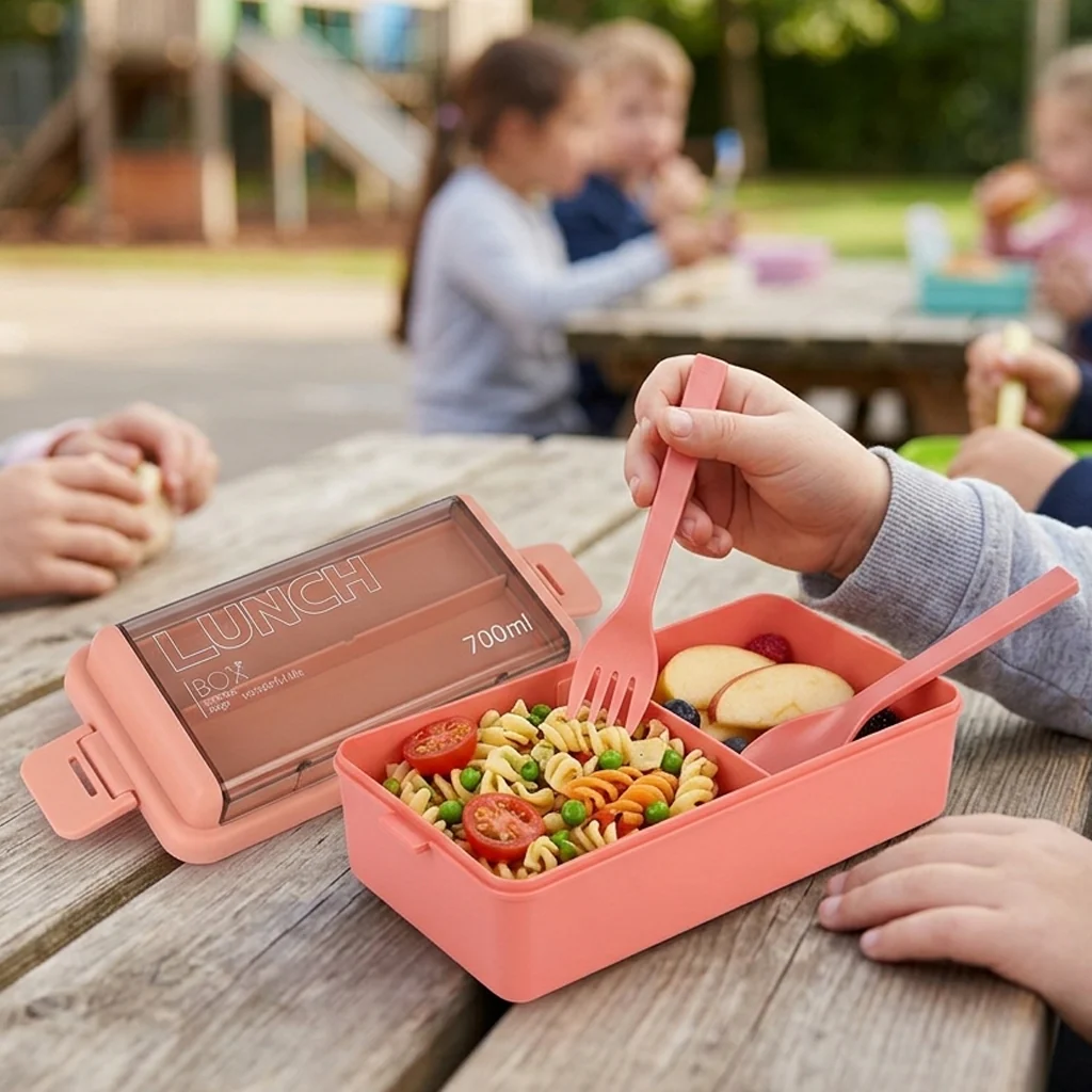 Plastic Lunch Box for Kids - Image 2