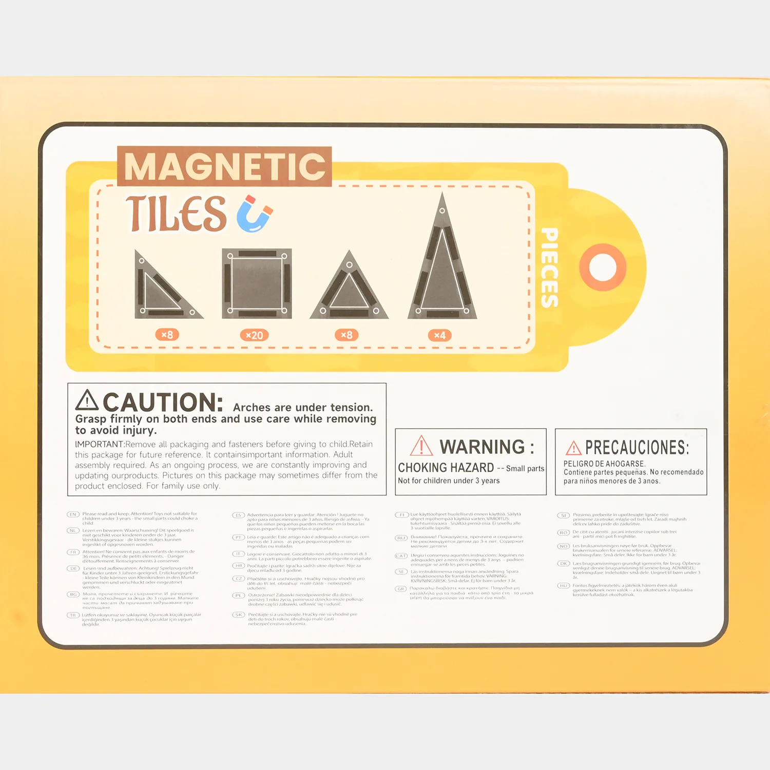 Magnetic Building Tiles – Educational Construction Toy | 40Pcs - Image 5