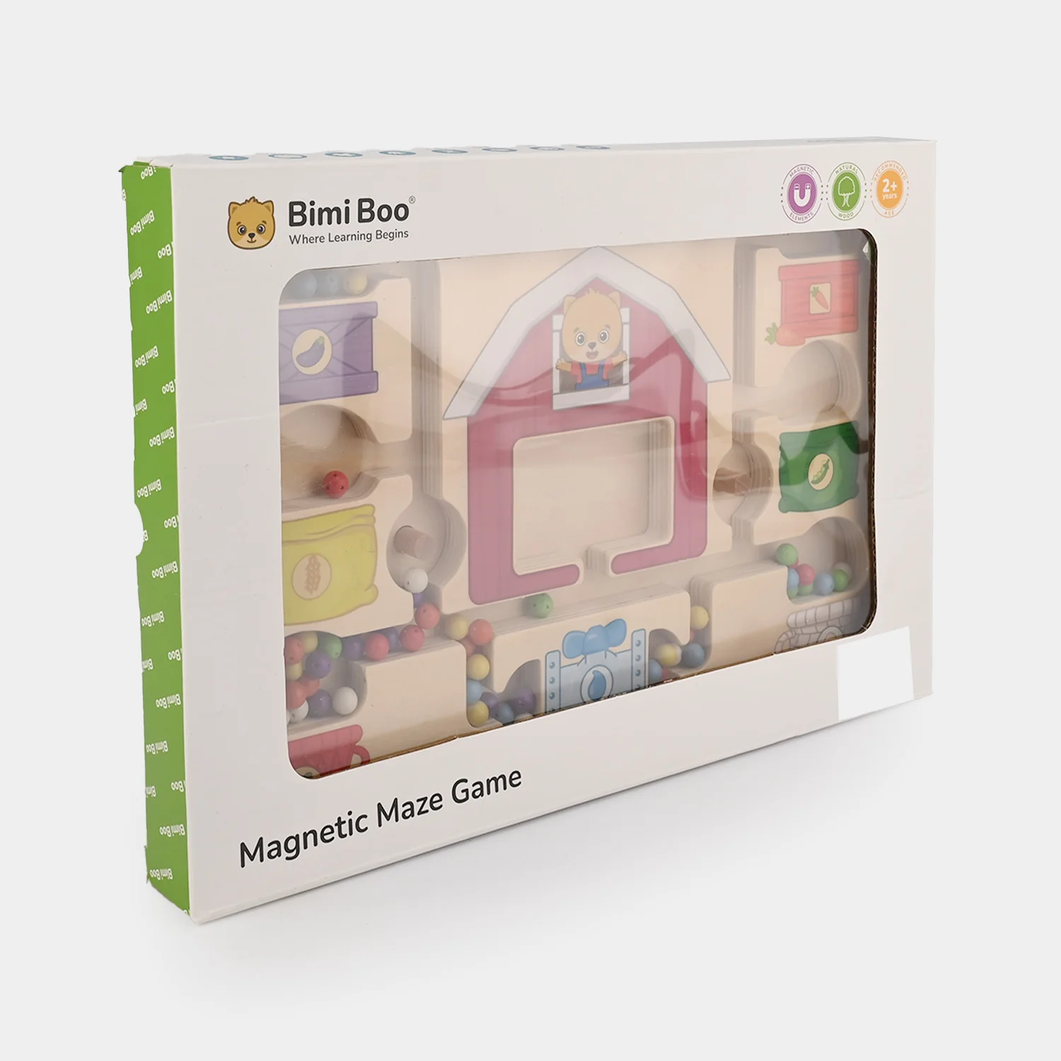 Educational Wooden Magnetic Maze Game - Image 4